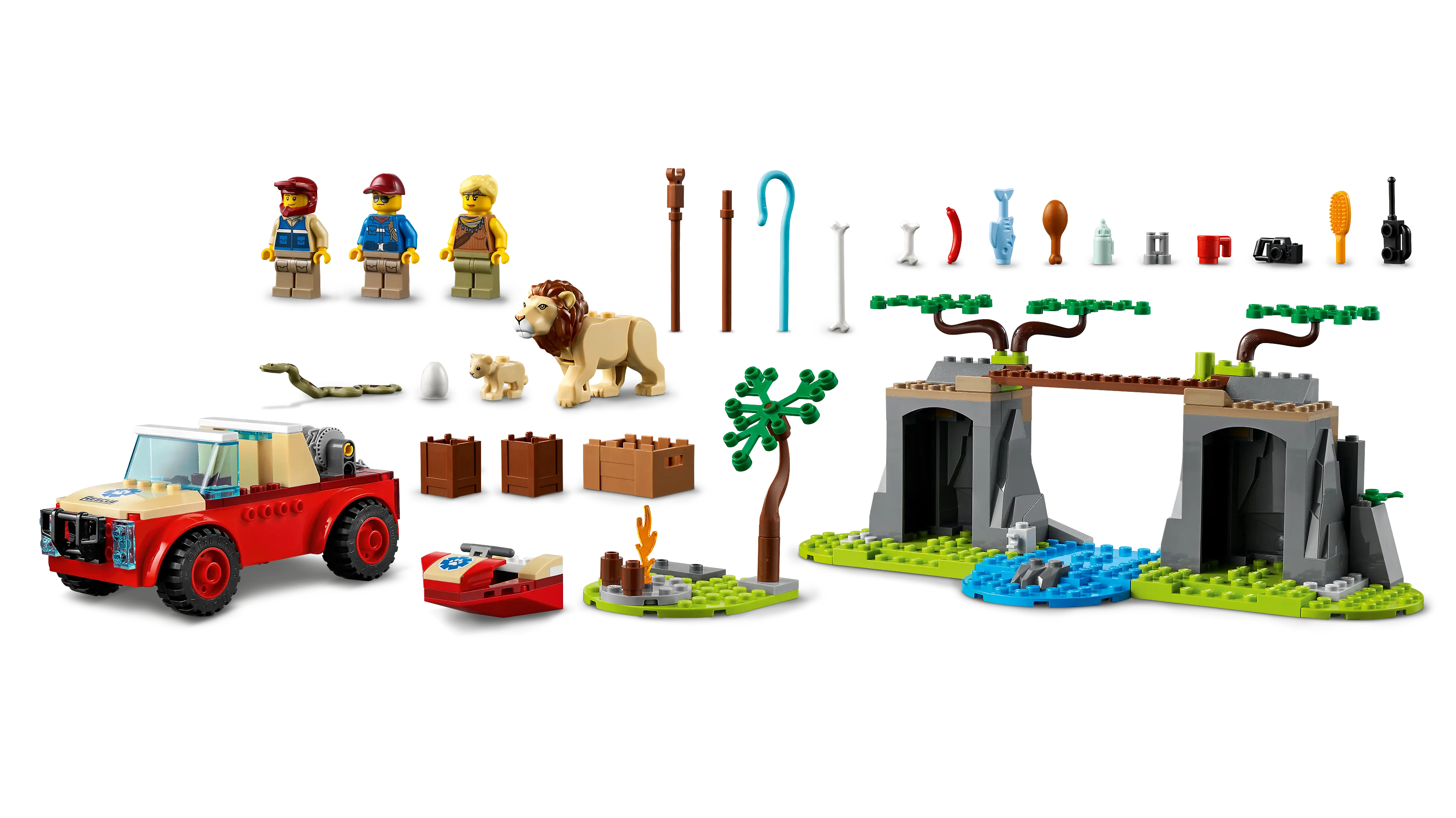 LEGO City Wildlife Rescue Off-Roader • Set 60301 • SetDB