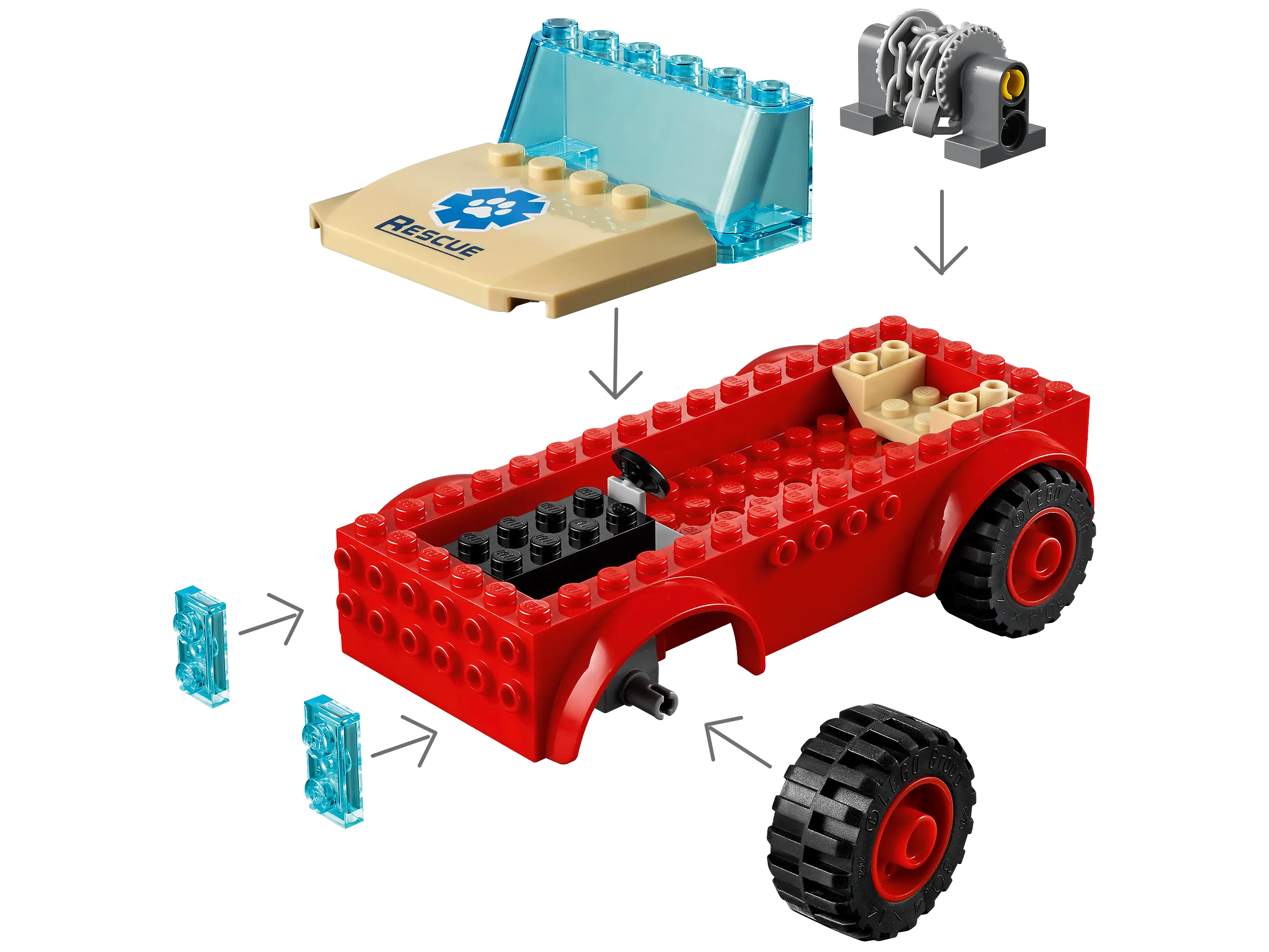 LEGO City Wildlife Rescue Off-Roader • Set 60301 • SetDB