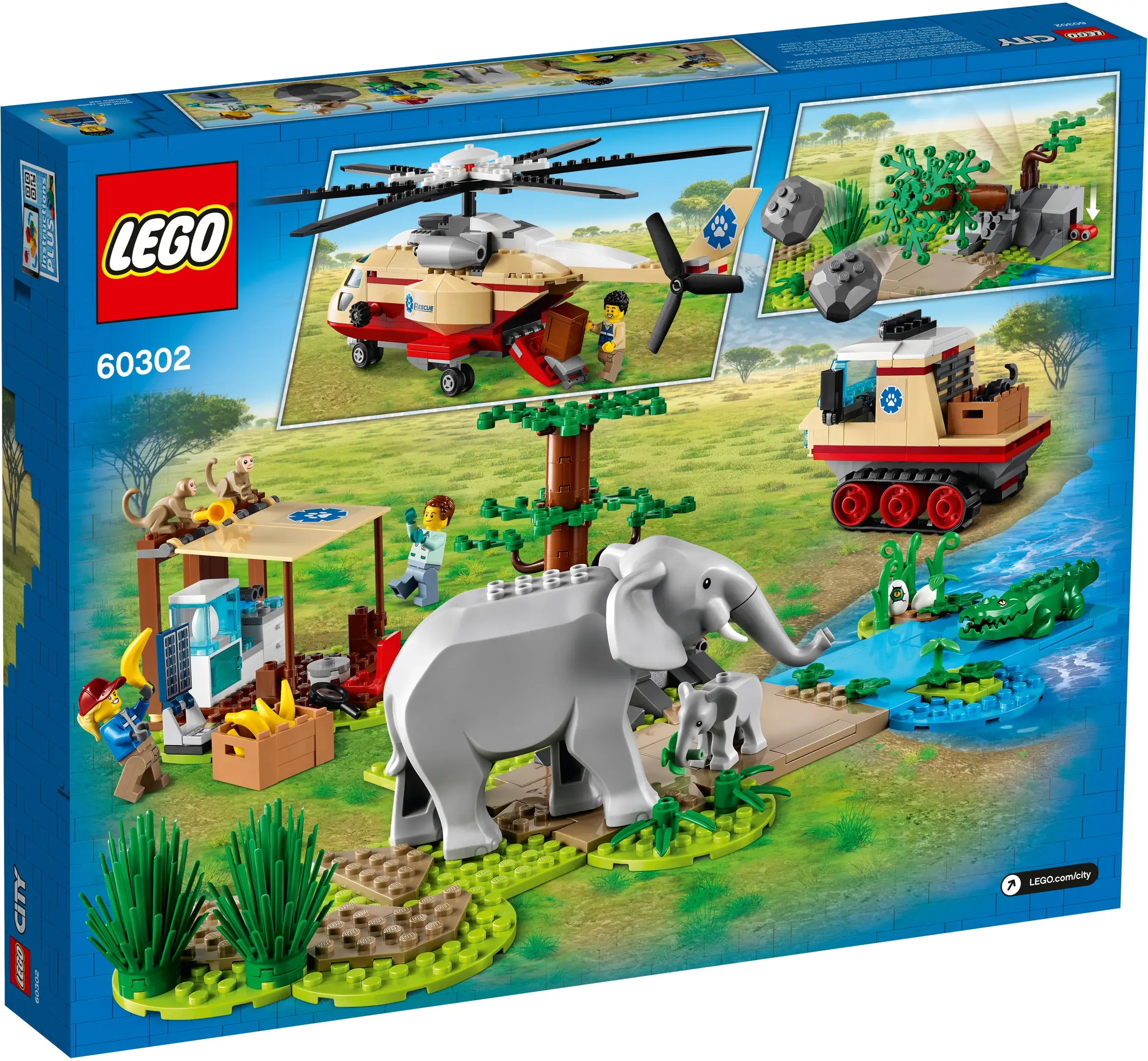 LEGO City Wildlife Rescue Operation • Set 60302 • SetDB