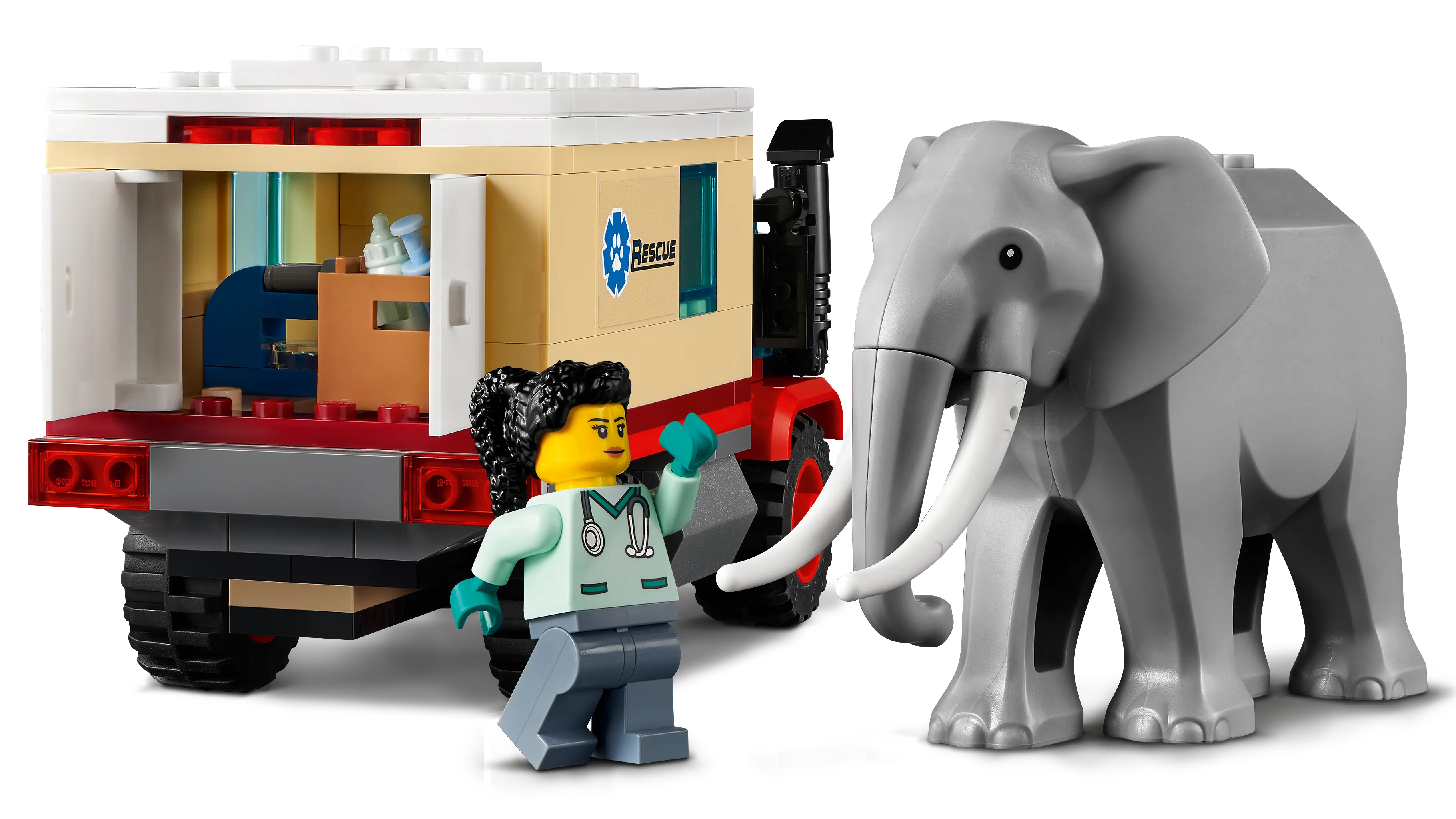 Lego 60307 Lego Animal Rescue Set Wildlife Rescue Camp 60307 New