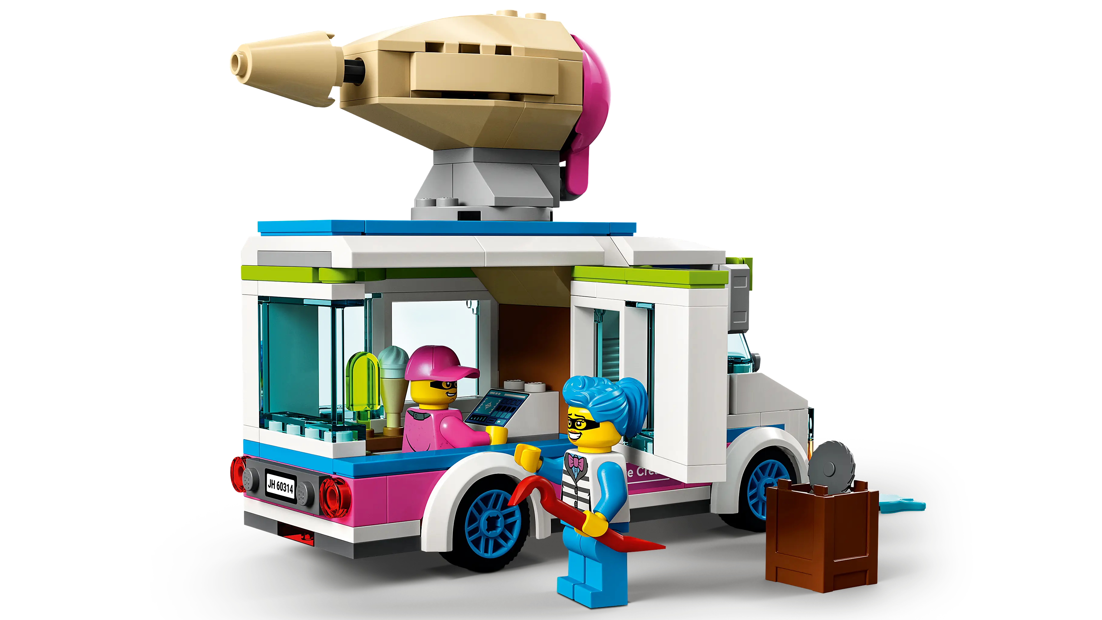 LEGO City Ice Cream Truck Police Chase • Set 60314 • SetDB