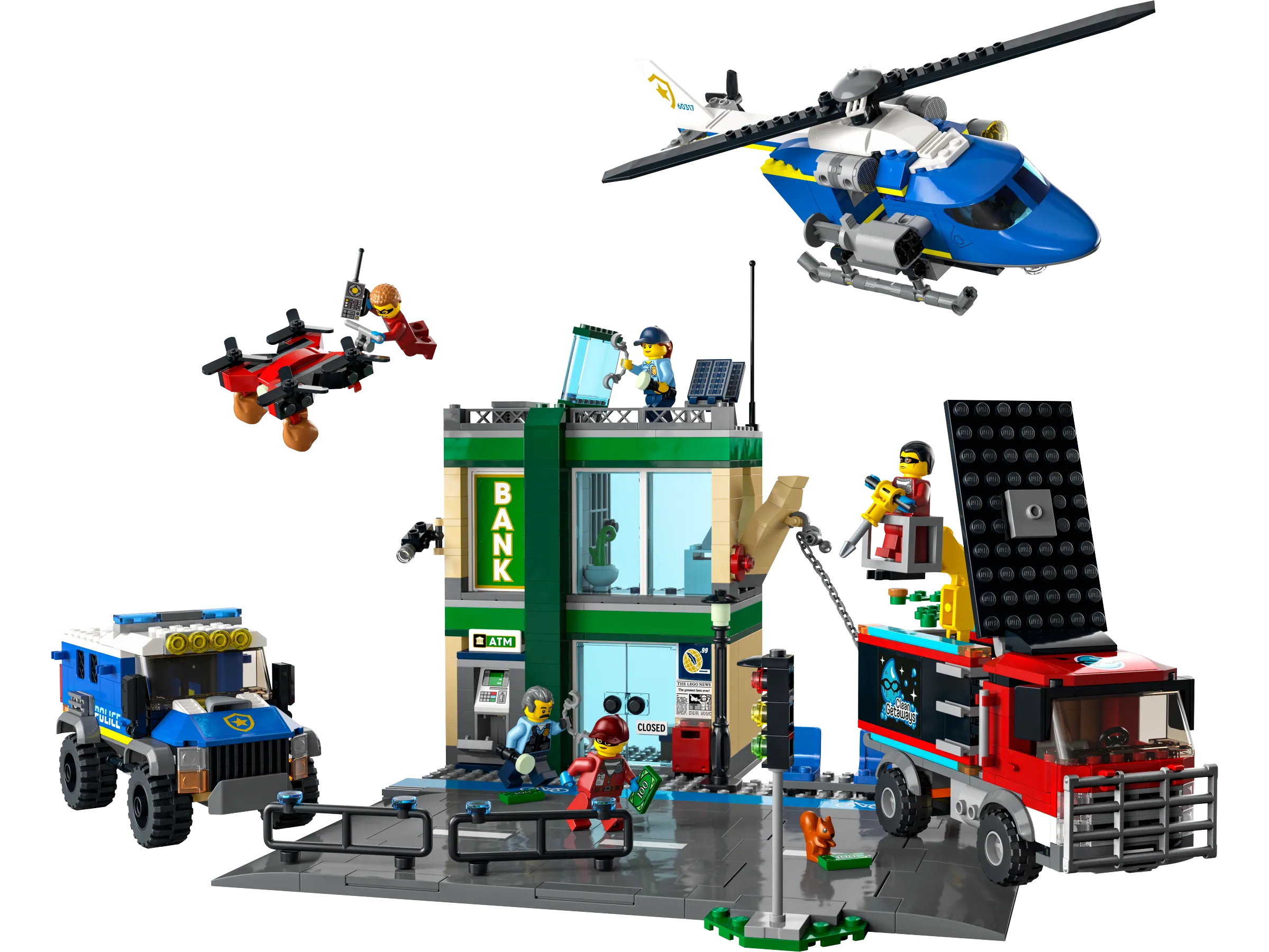 LEGO City Police Chase at the Bank • Set 60317 • SetDB