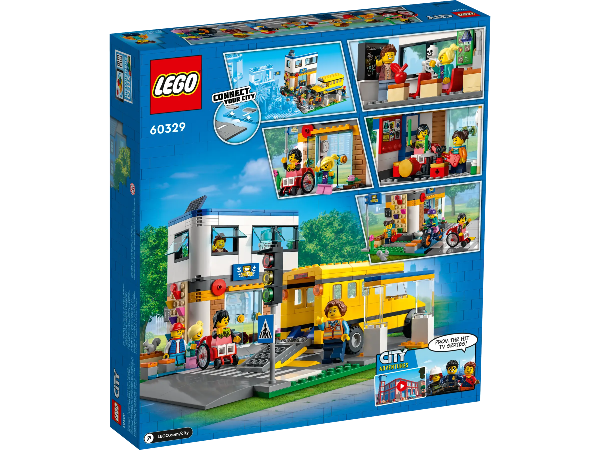 LEGO City School Day • Set 60329 • SetDB • Merlins Bricks