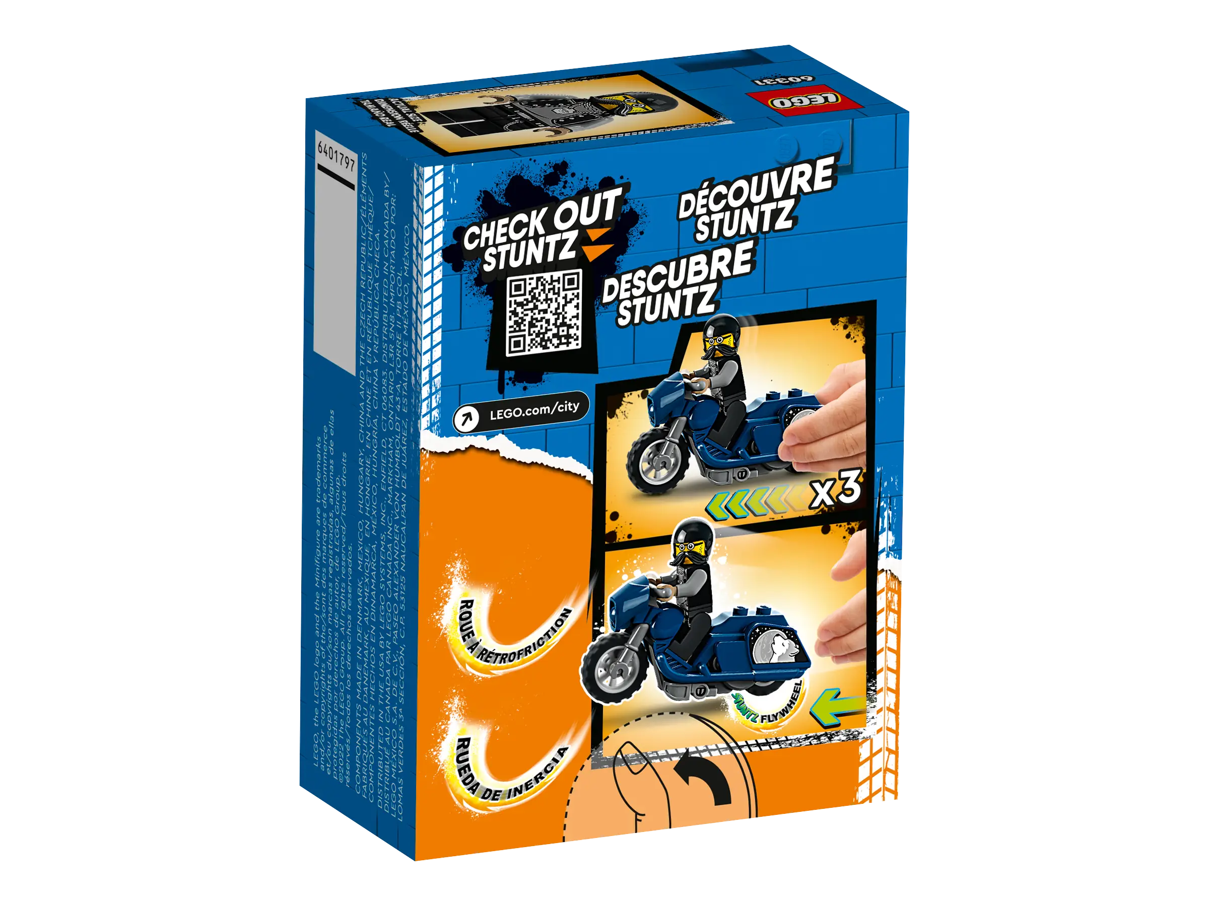 LEGO City Touring Stunt Bike • Set 60331 • SetDB