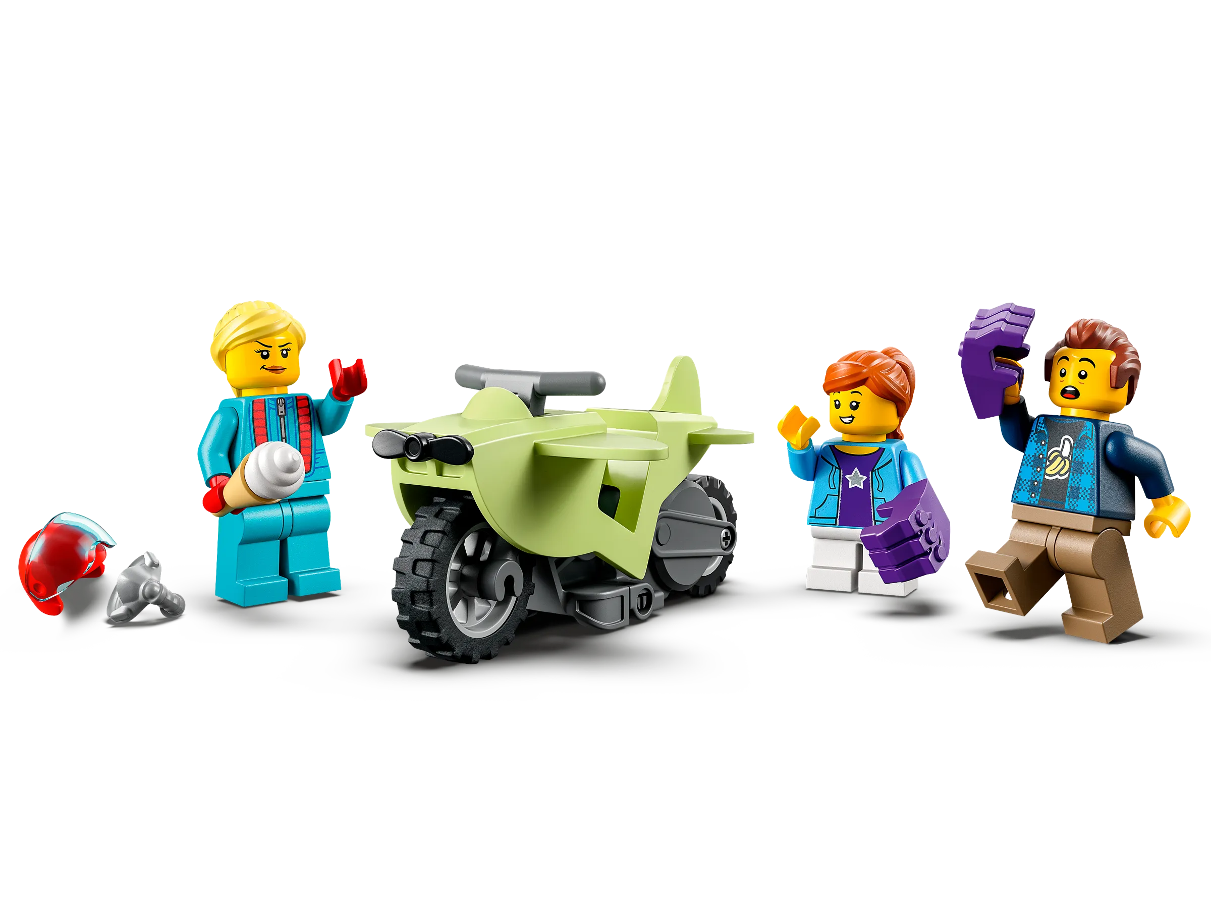 LEGO City Stuntz Race Set: Smashing Chimpanzee Stunt Loop