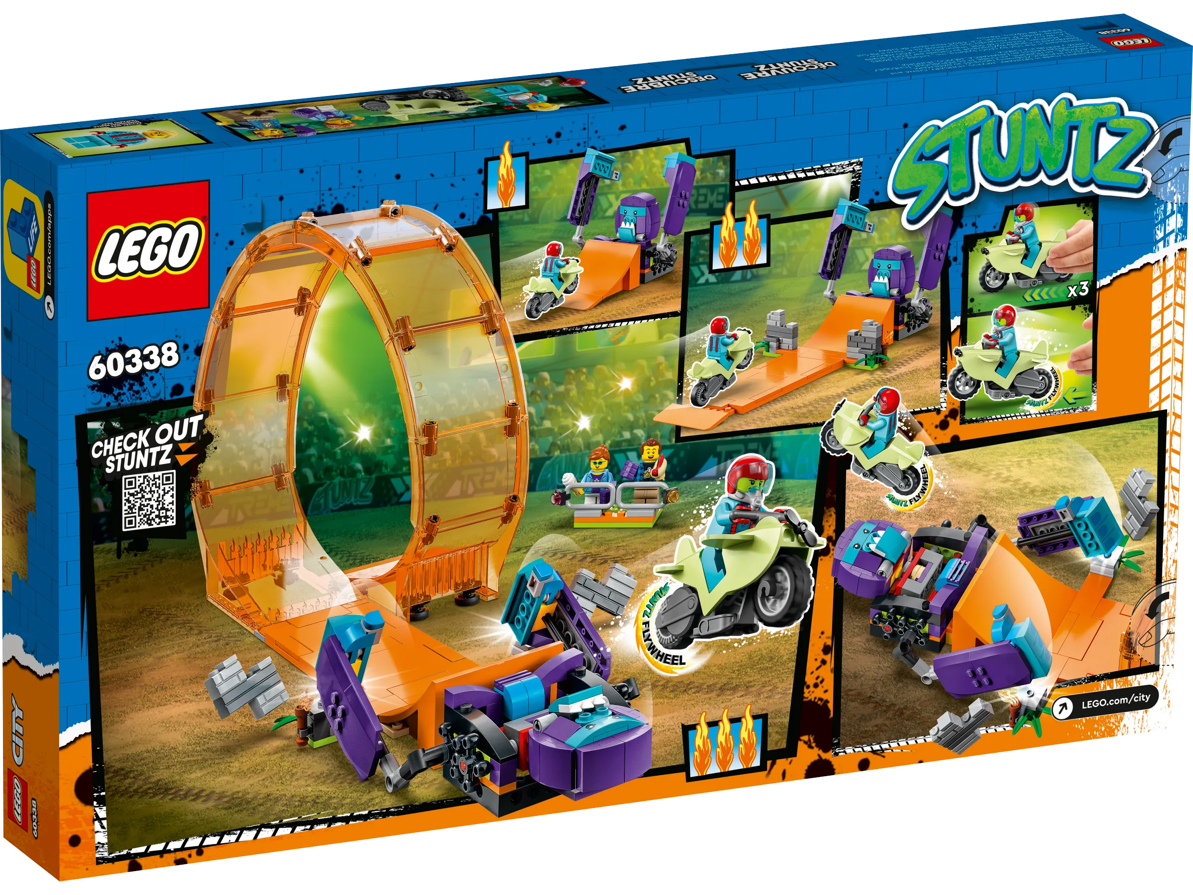 LEGO City Smashing Chimpanzee Stunt Loop • Set 60338 • SetDB