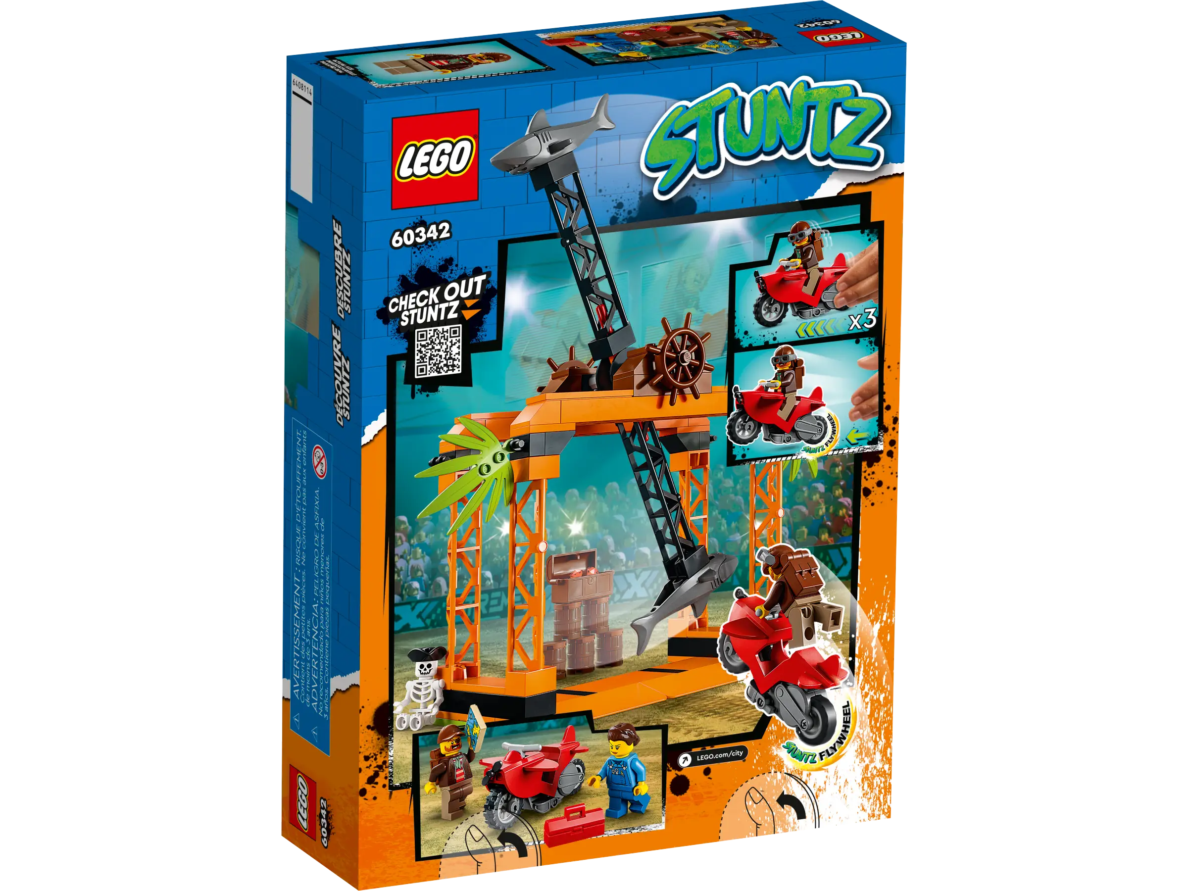 TWGteaセット LEGO City The Shark Attack Stunt Challenge • Set 60342