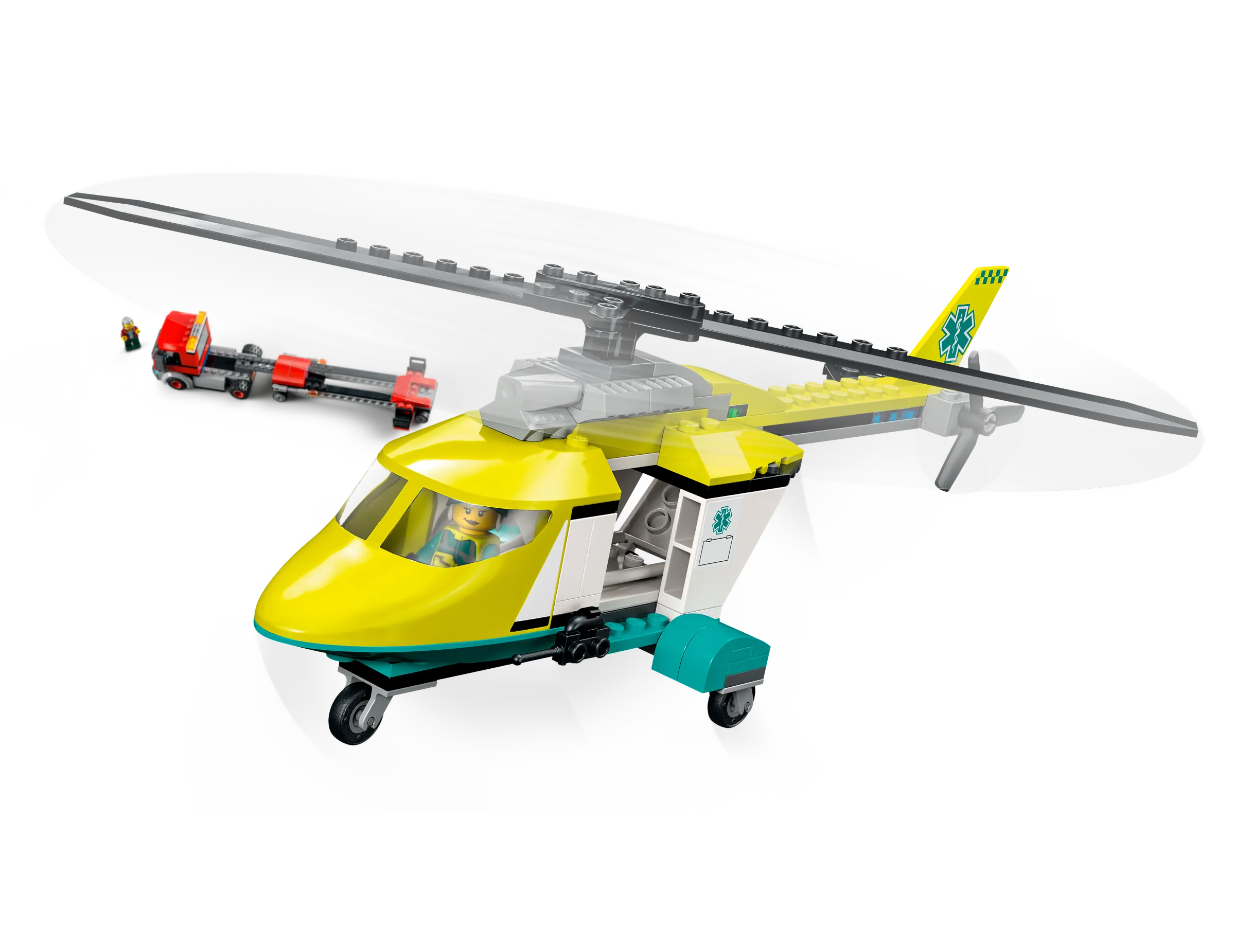 LEGO City Rescue Helicopter Transport • Set 60343 • SetDB