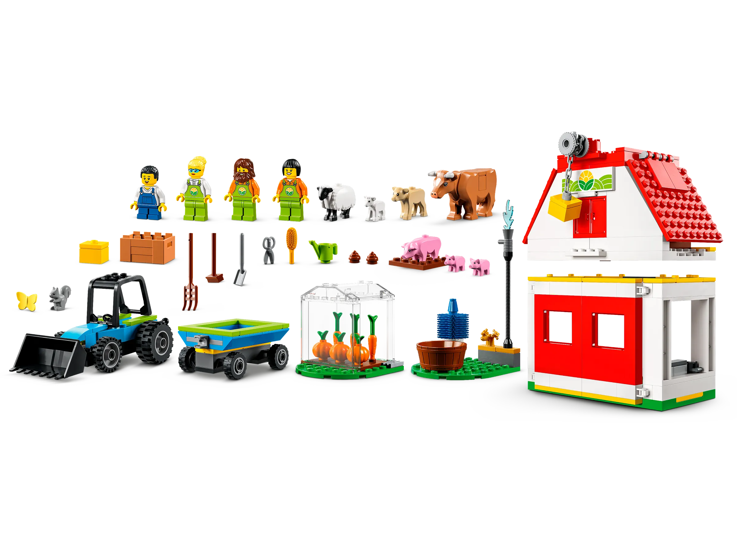 LEGO City Barn & Farm Animals • Set 60346 • SetDB