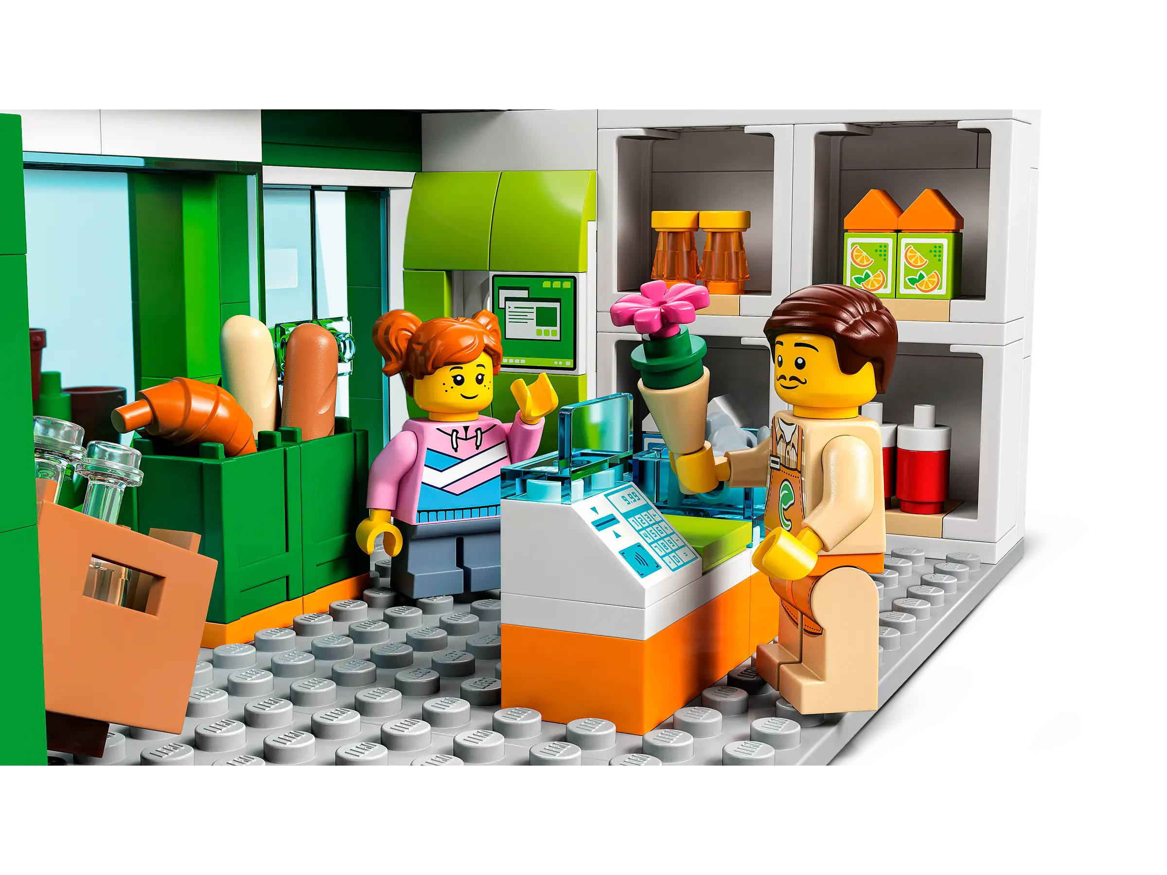 グリズリー LEGO City Grocery Store • Set 60347 • SetDB • Merlins Bricks