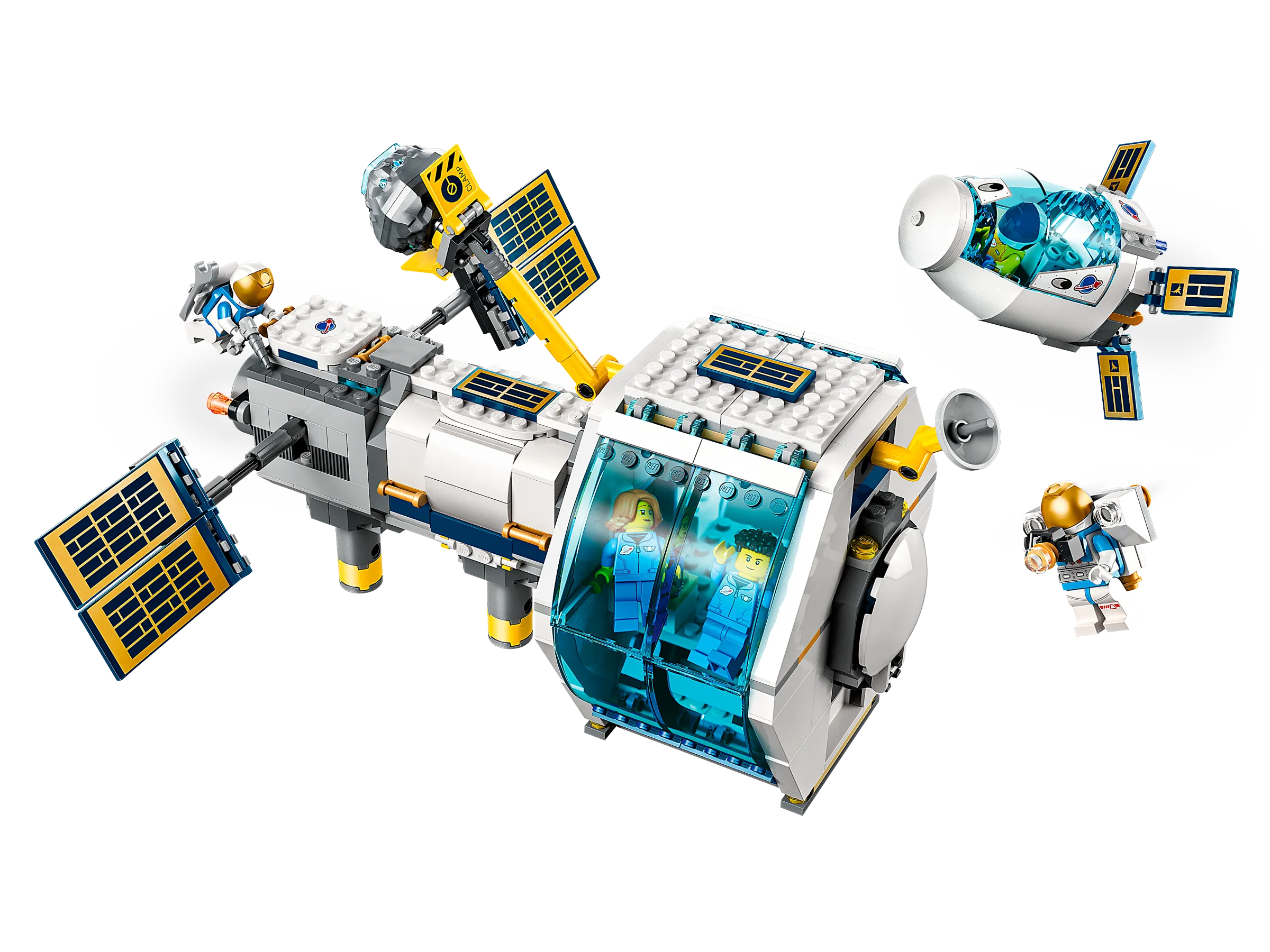 360 City 360 Satellite Collection（スモーク） LEGO City Lunar Space Station • Set 60349 • SetDB