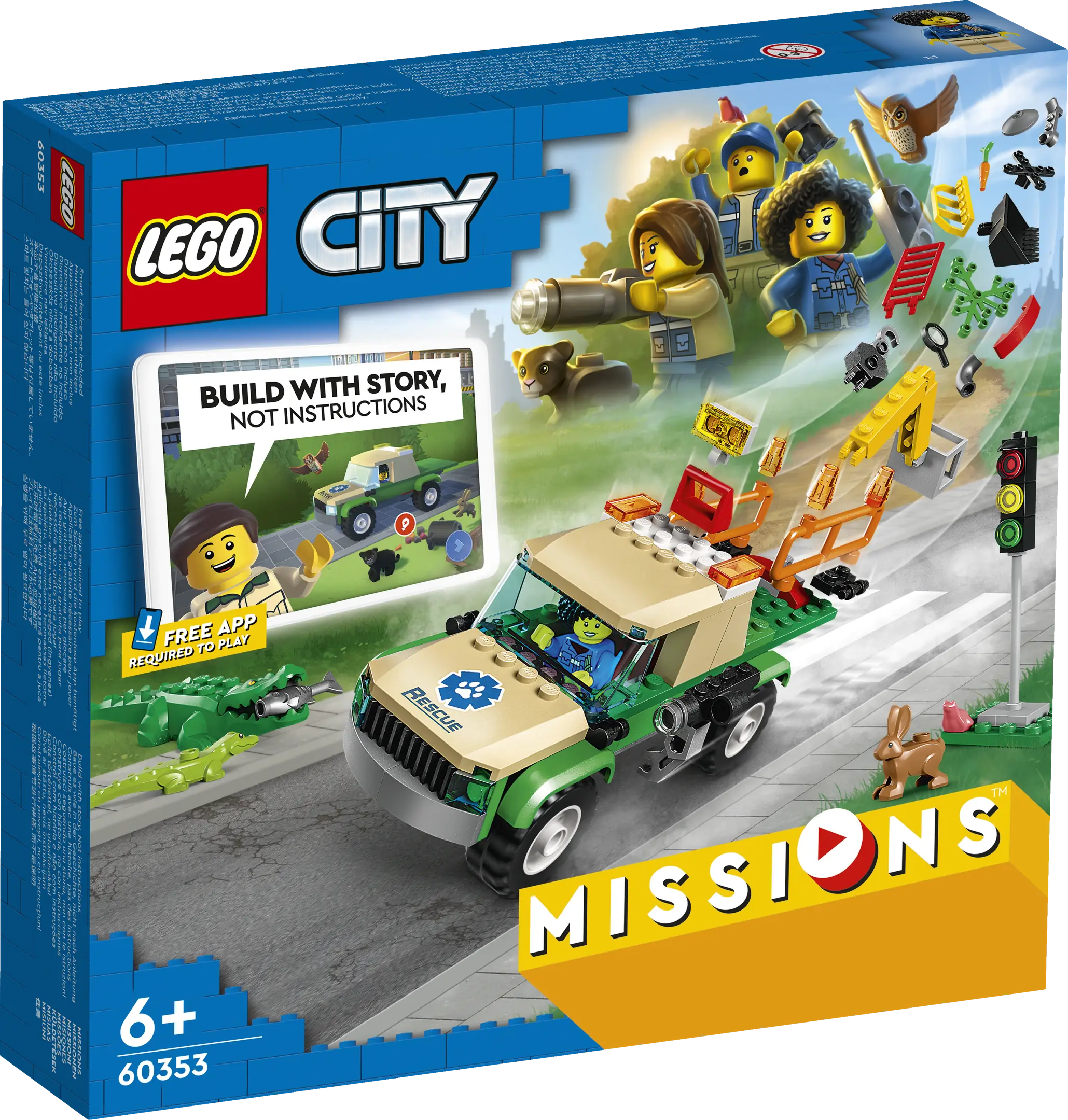 LEGO City Wild Animal Rescue Missions • Set 60353 • SetDB