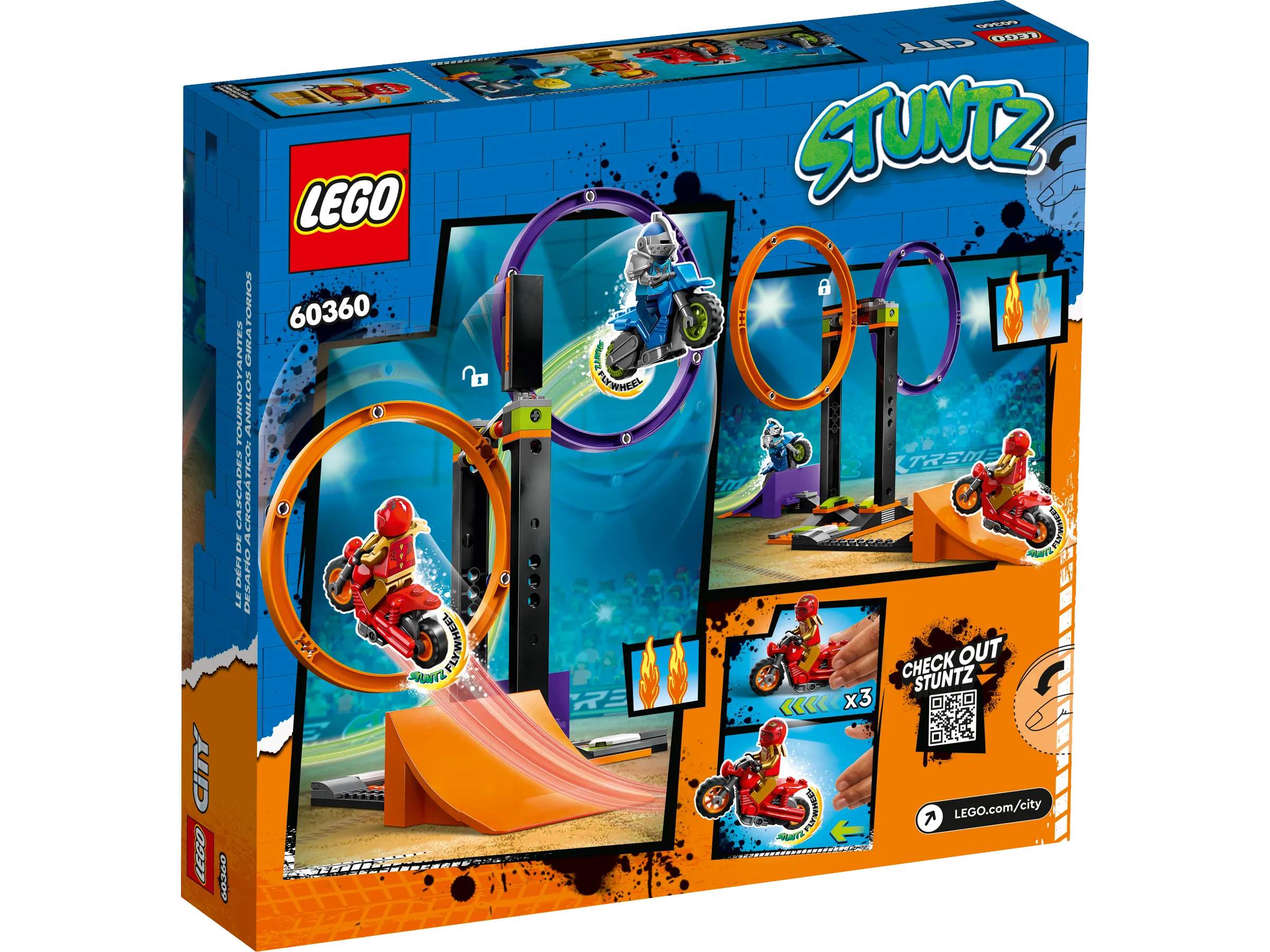 LEGO City Spinning Stunt Challenge • Set 60360 • SetDB
