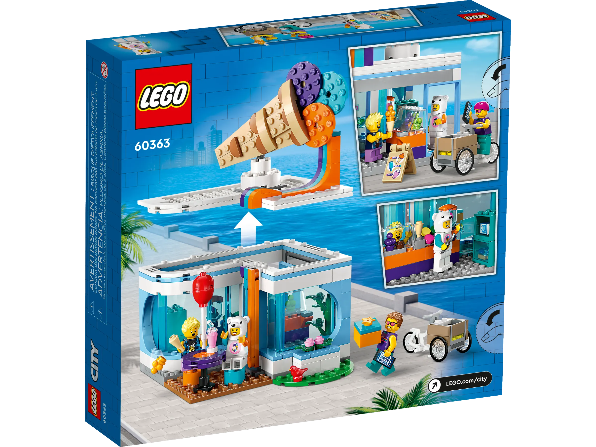 LEGO City Ice-Cream Shop • Set 60363 • SetDB