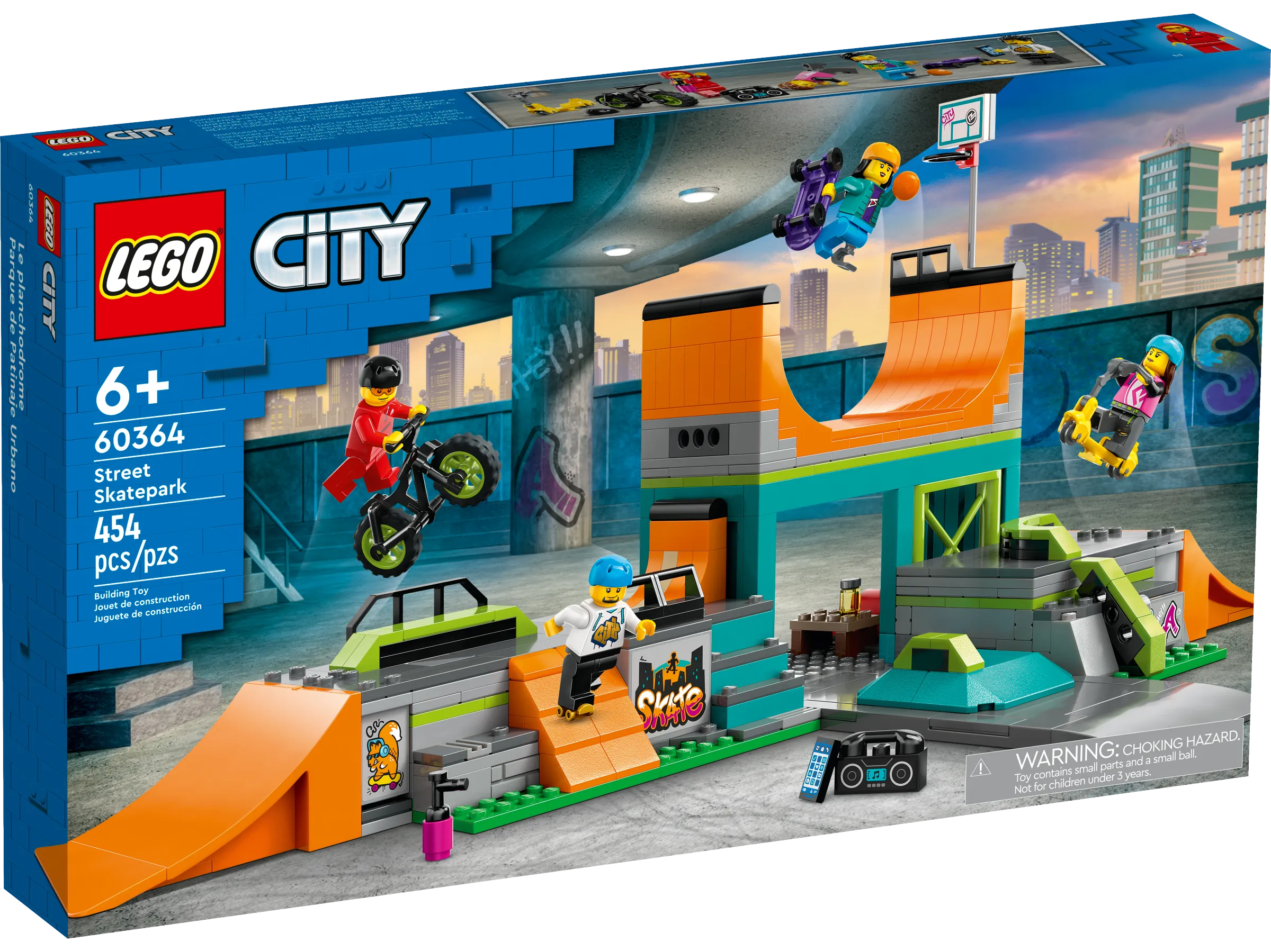 要 LEGO City Street Skate Park • Set 60364 • SetDB