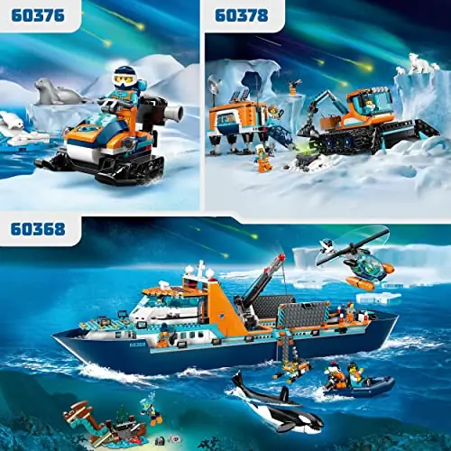LEGO City Arctic Explorer Snowmobile • Set 60376 • SetDB