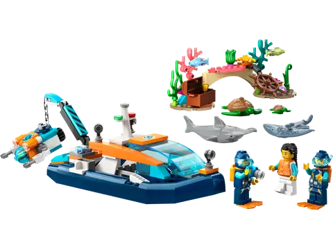 LEGO City Arctic Explorer Ship • Set 60368 • SetDB