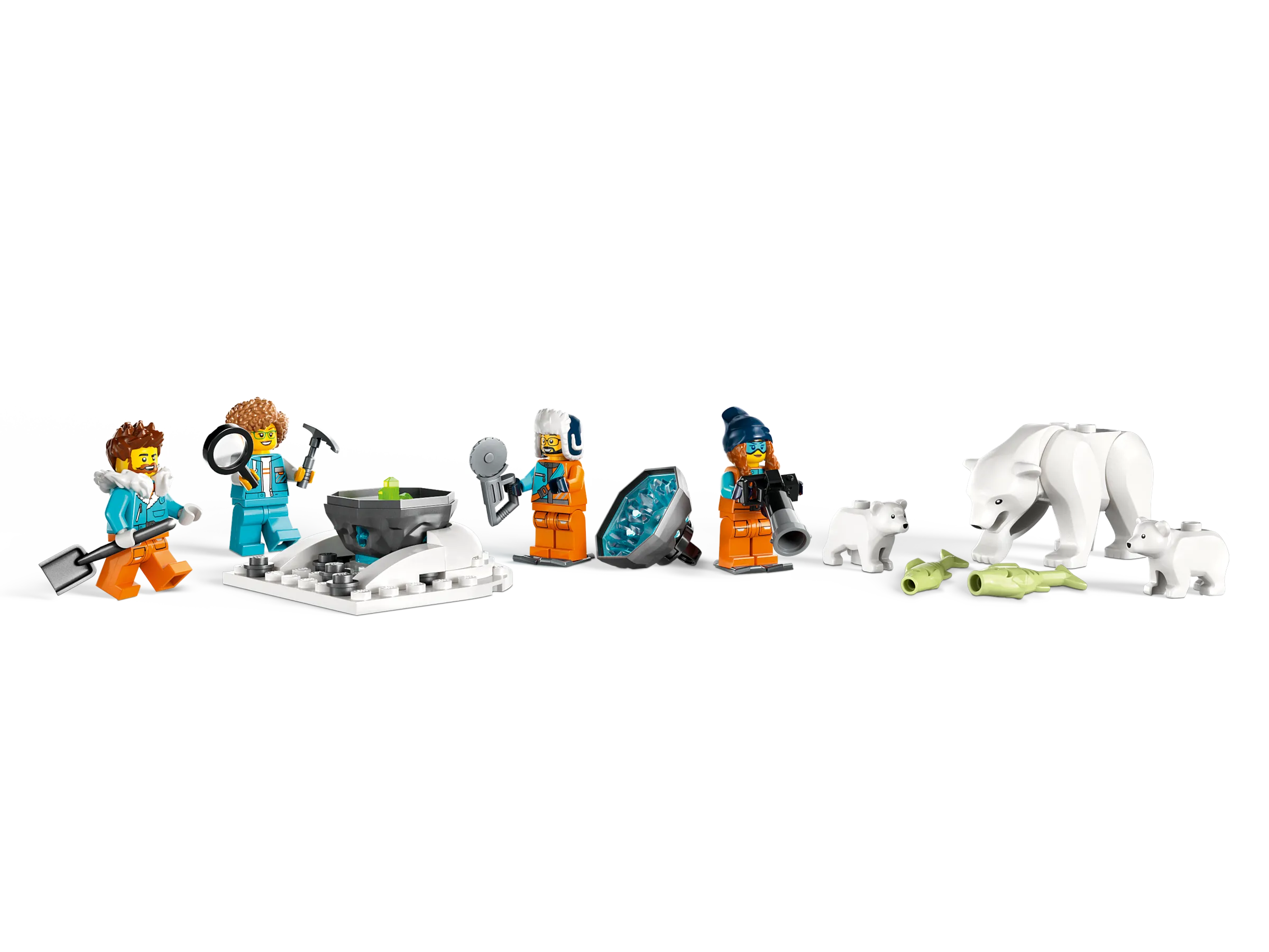 LEGO City Arctic Explorer Truck and Mobile Lab • Set 60378 LEGO City Arctic Explorer Truck and Mobile Lab • Set 60378