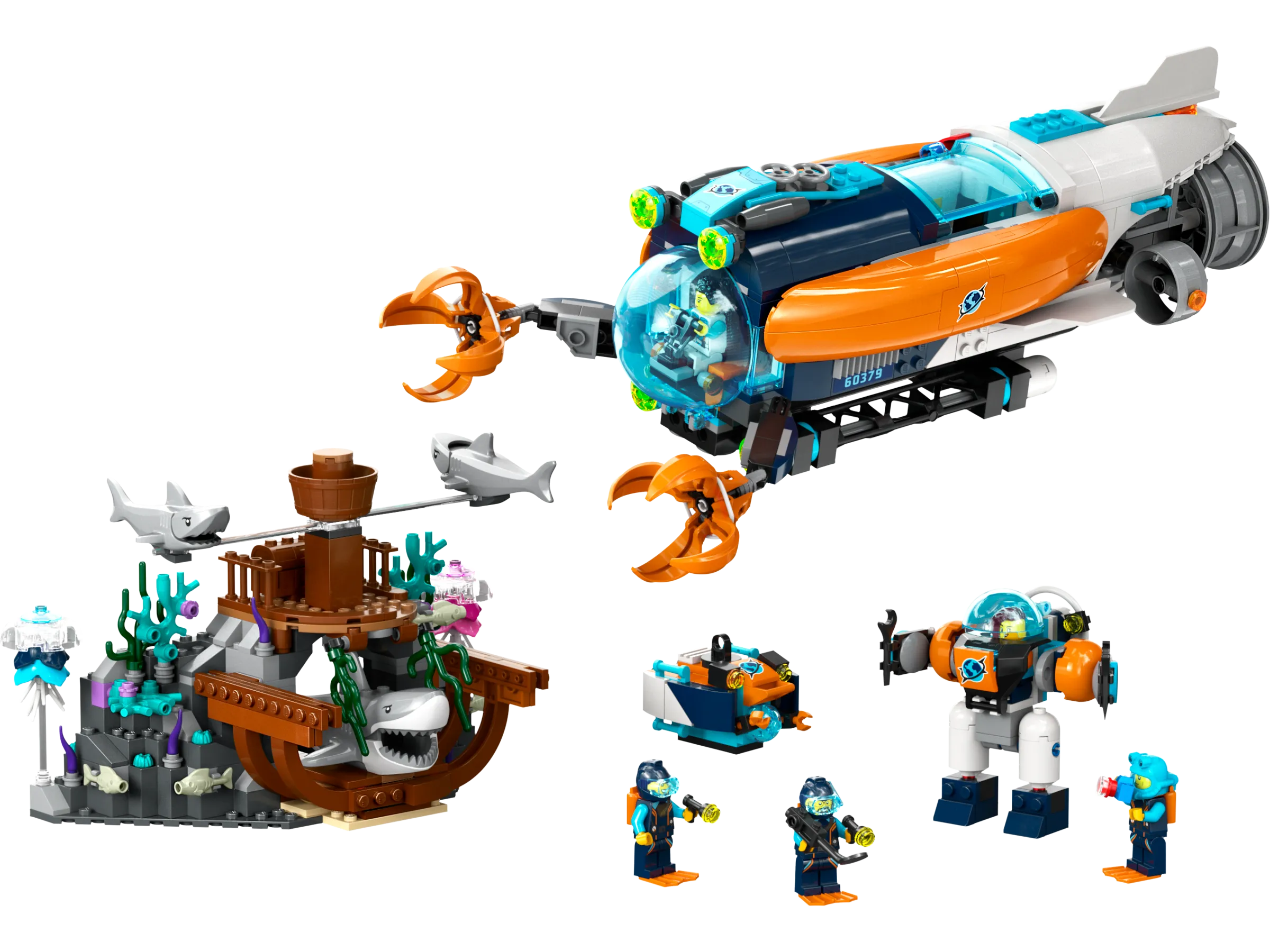 LEGO City Deep-Sea Explorer Submarine • Set 60379 • SetDB