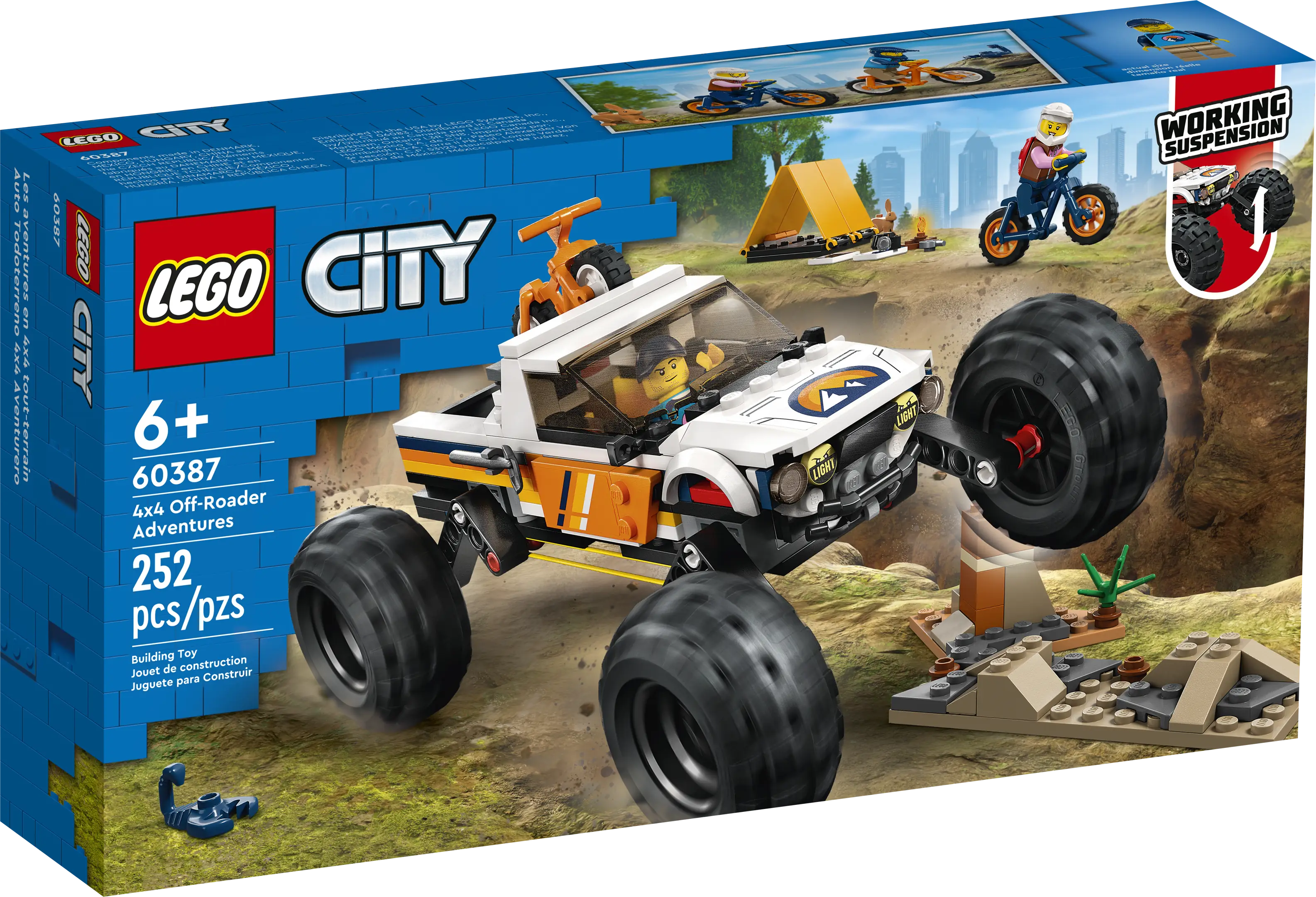 LEGO City 4x4 Off-Roader Adventures • Set 60387 • SetDB