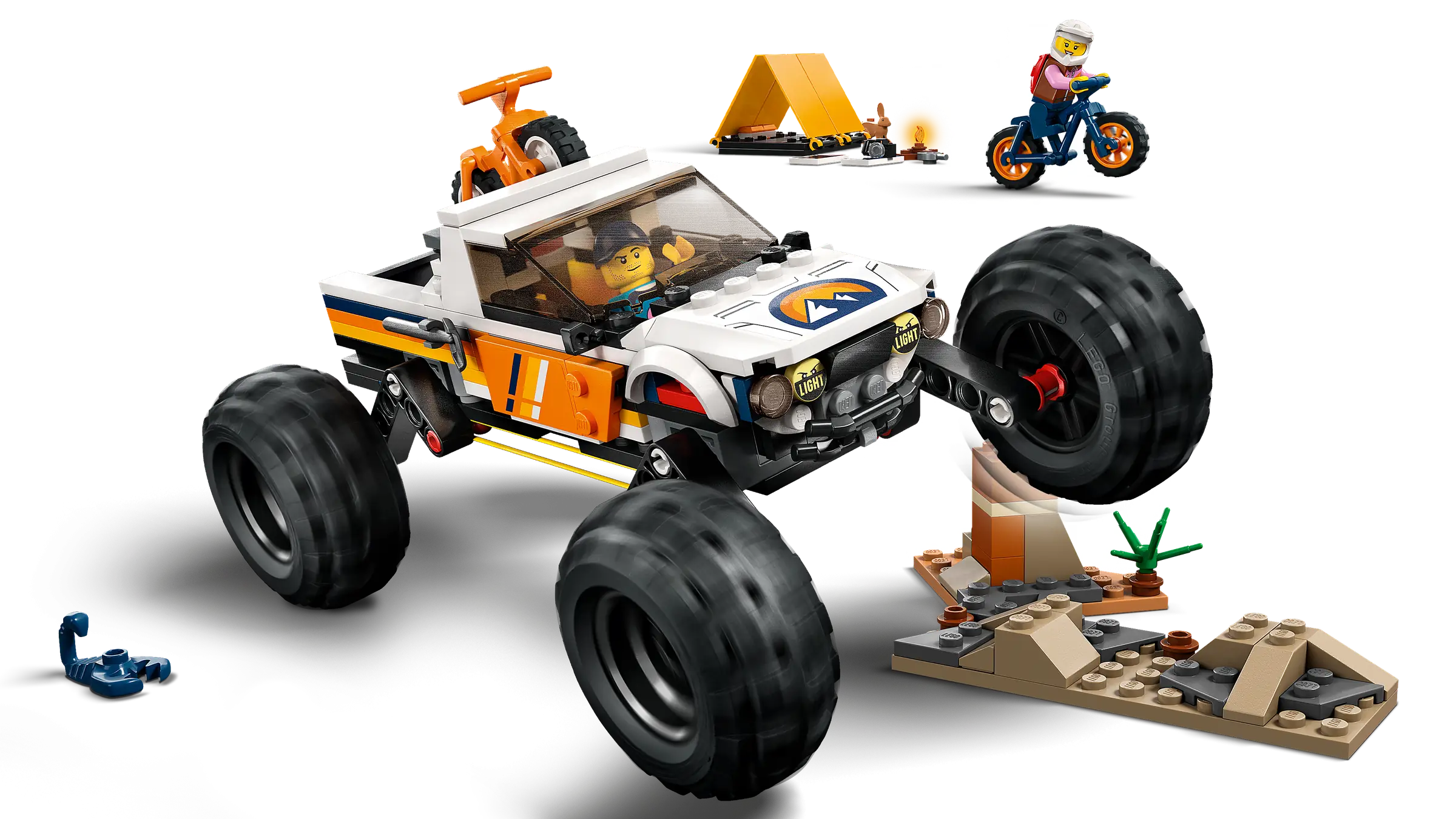 7種セット LEGO City 4x4 Off-Roader Adventures • Set 60387 • SetDB