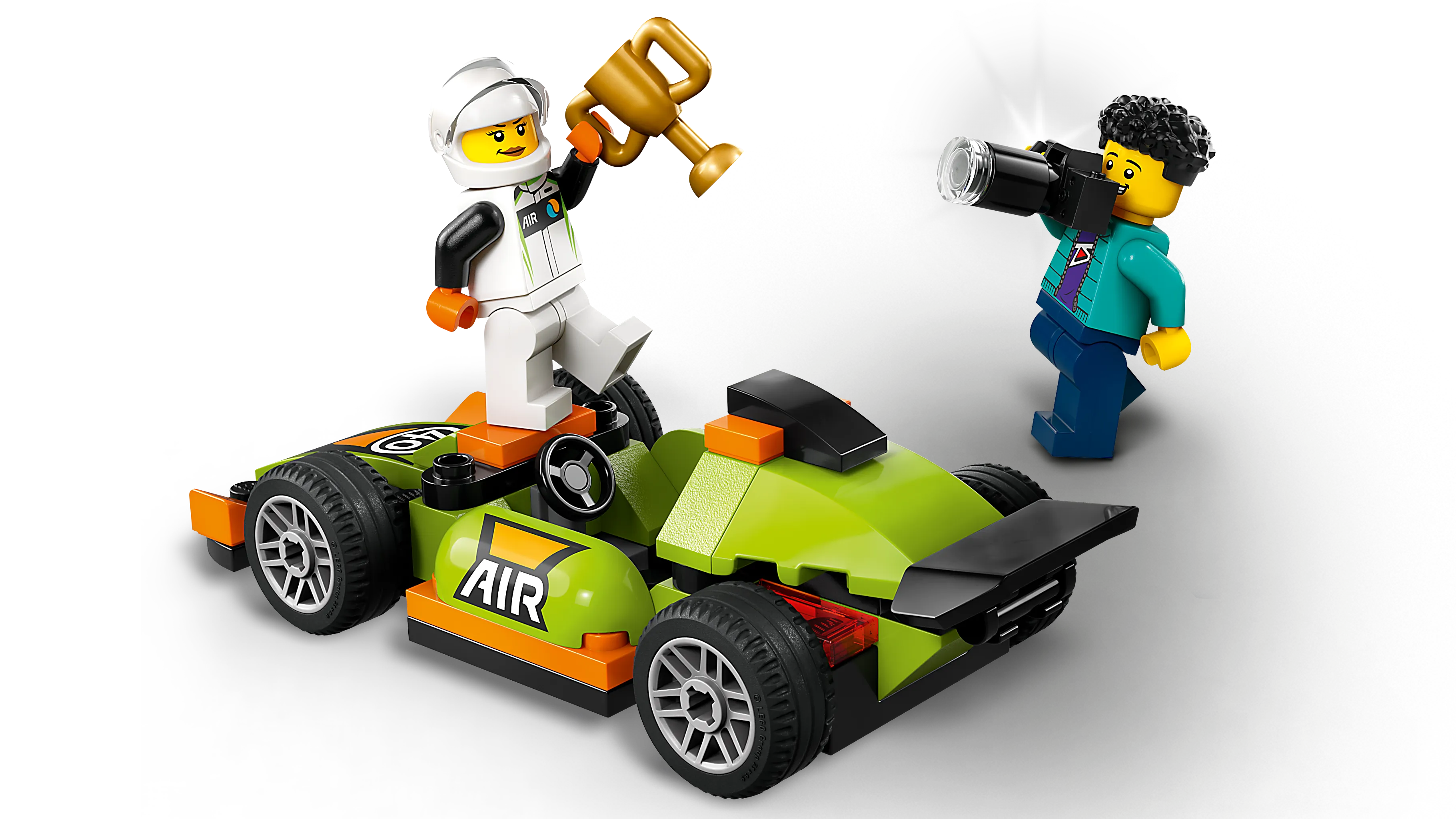 LEGO City Green Race Car • Set 60399 • SetDB