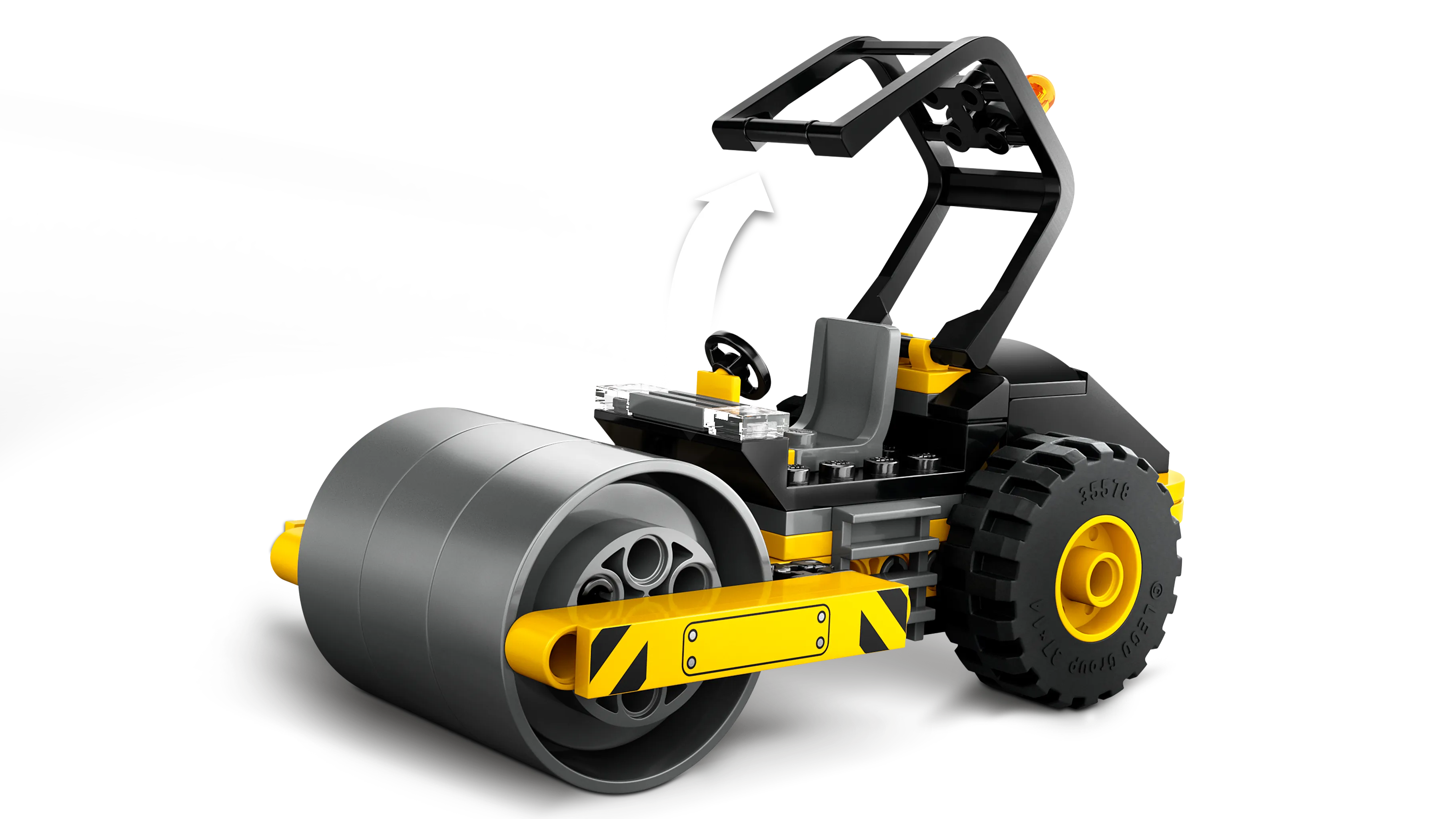 LEGO City Construction Steamroller • Set 60401 • SetDB