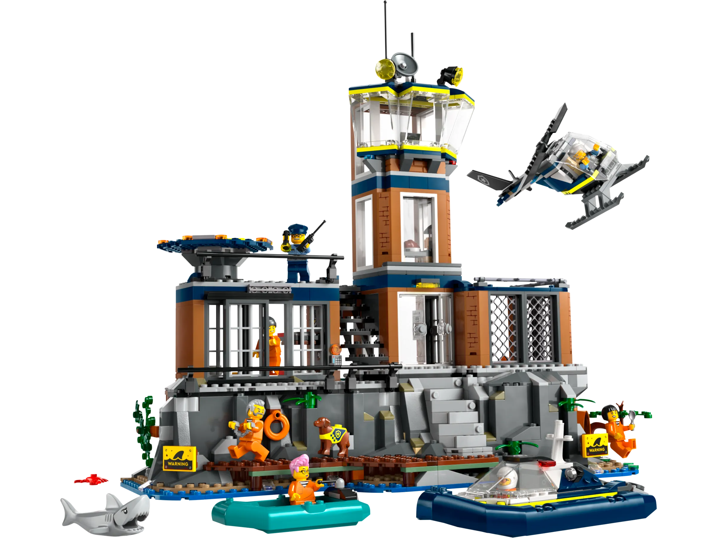 LEGO City Police Prison Island • Set 60419 • SetDB