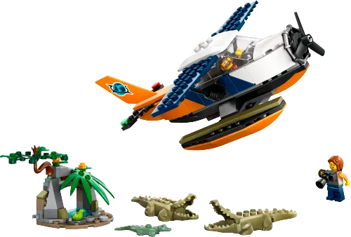 LEGO City Jungle Explorer Water Plane • Set 60425 • SetDB