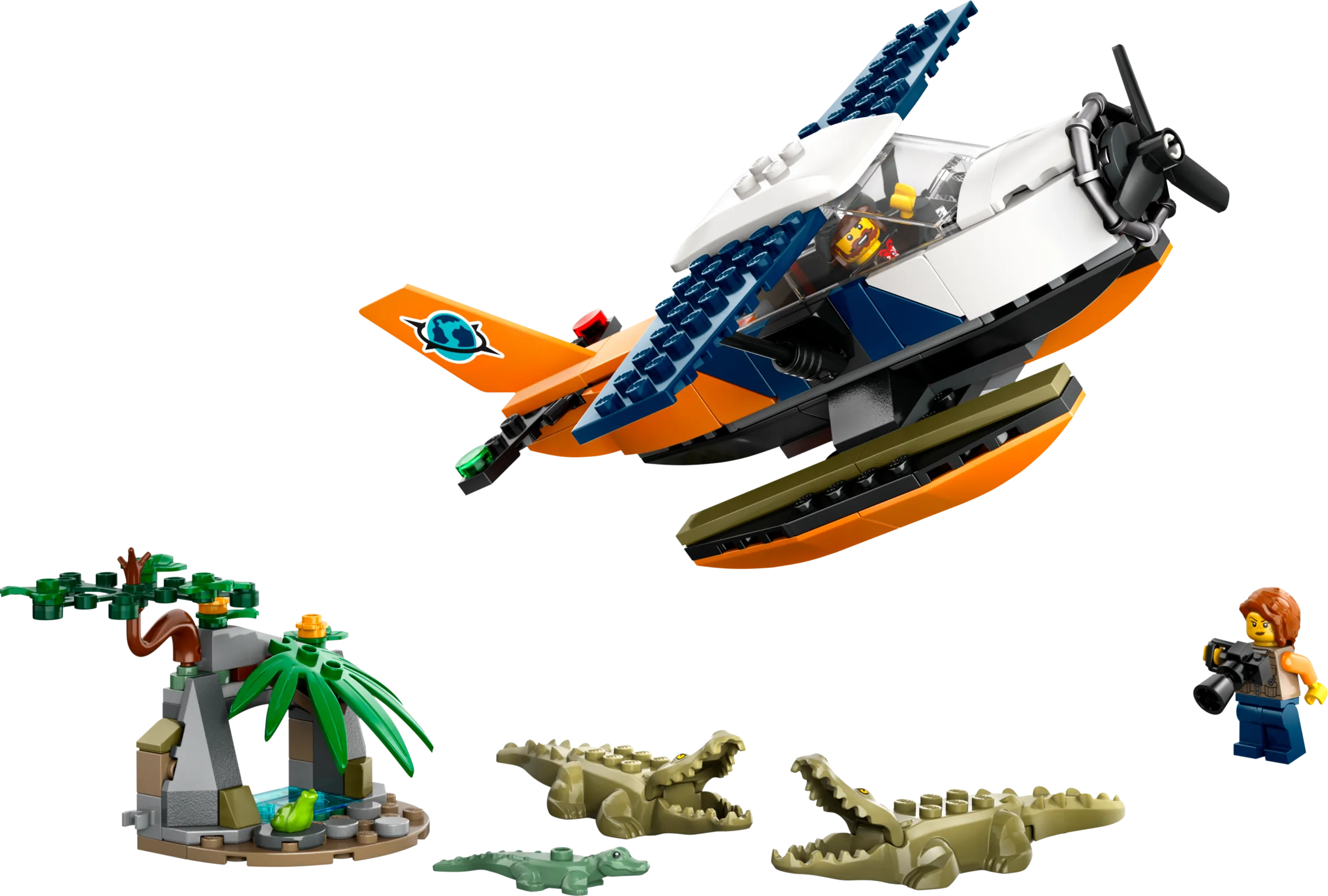 LEGO City Jungle Explorer Water Plane • Set 60425 • SetDB