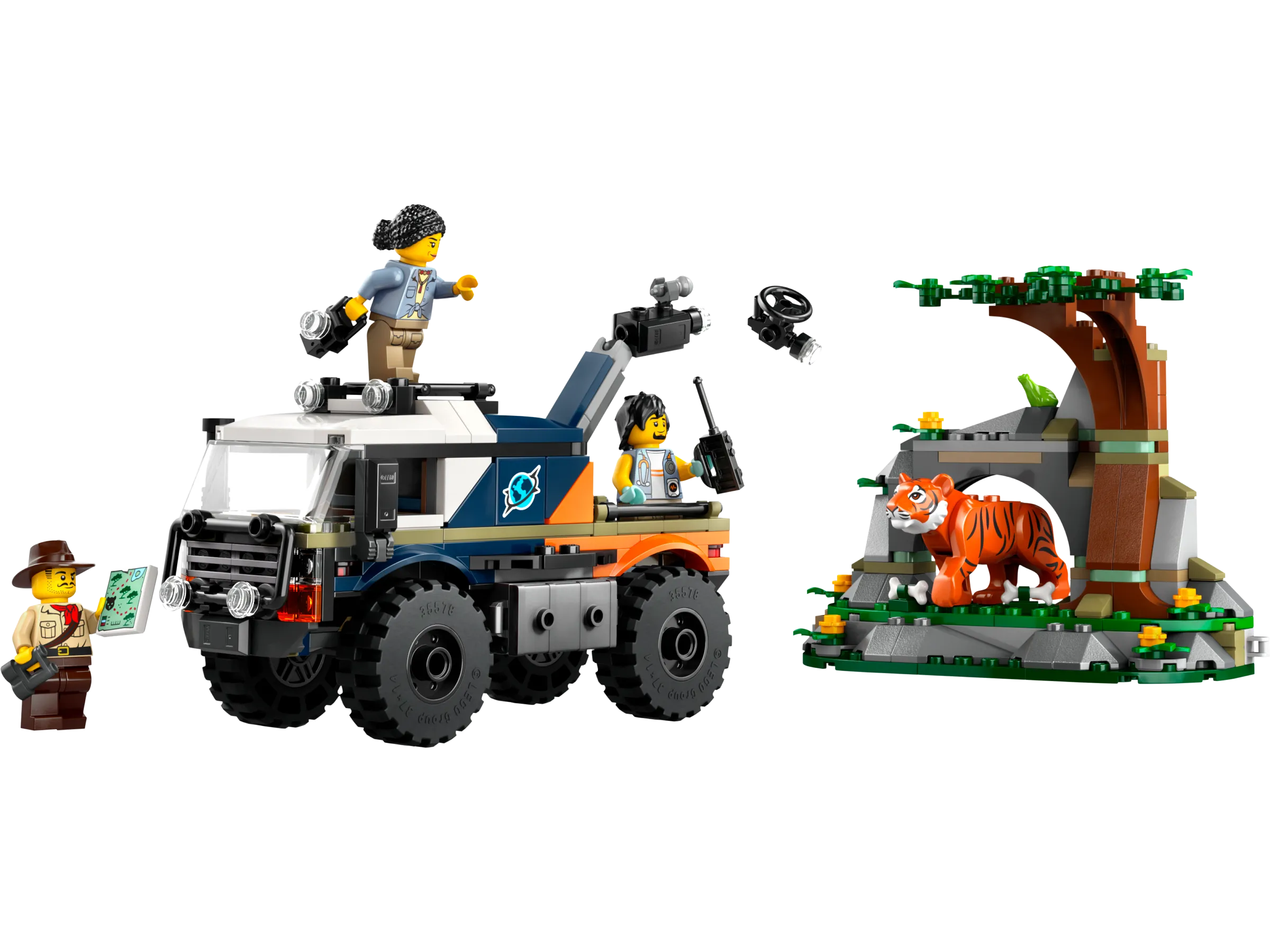 LEGO City Jungle Explorer Off Road Truck Set 60426 SetDB