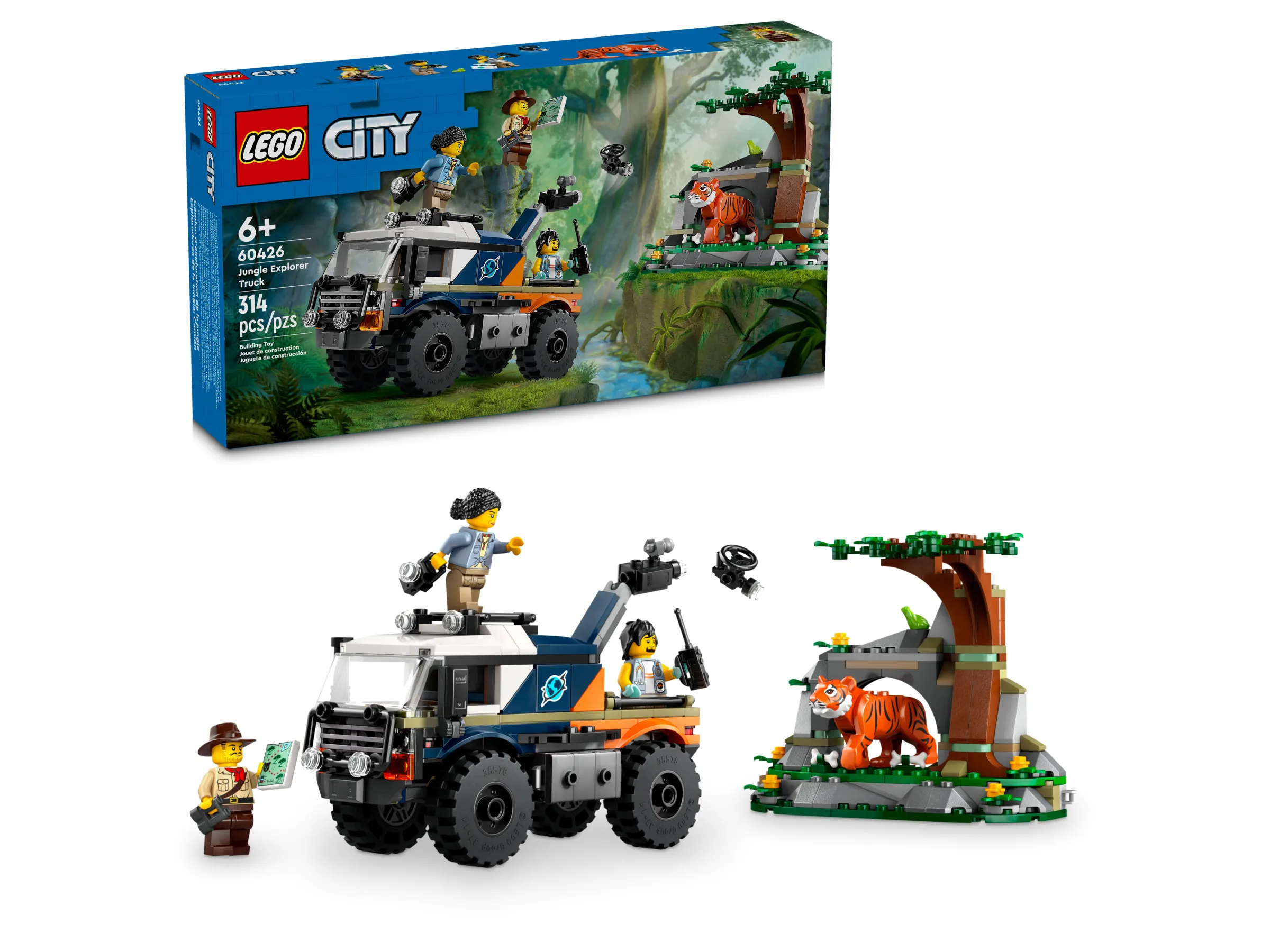 LEGO City Jungle Explorer Off-Road Truck • Set 60426 • SetDB