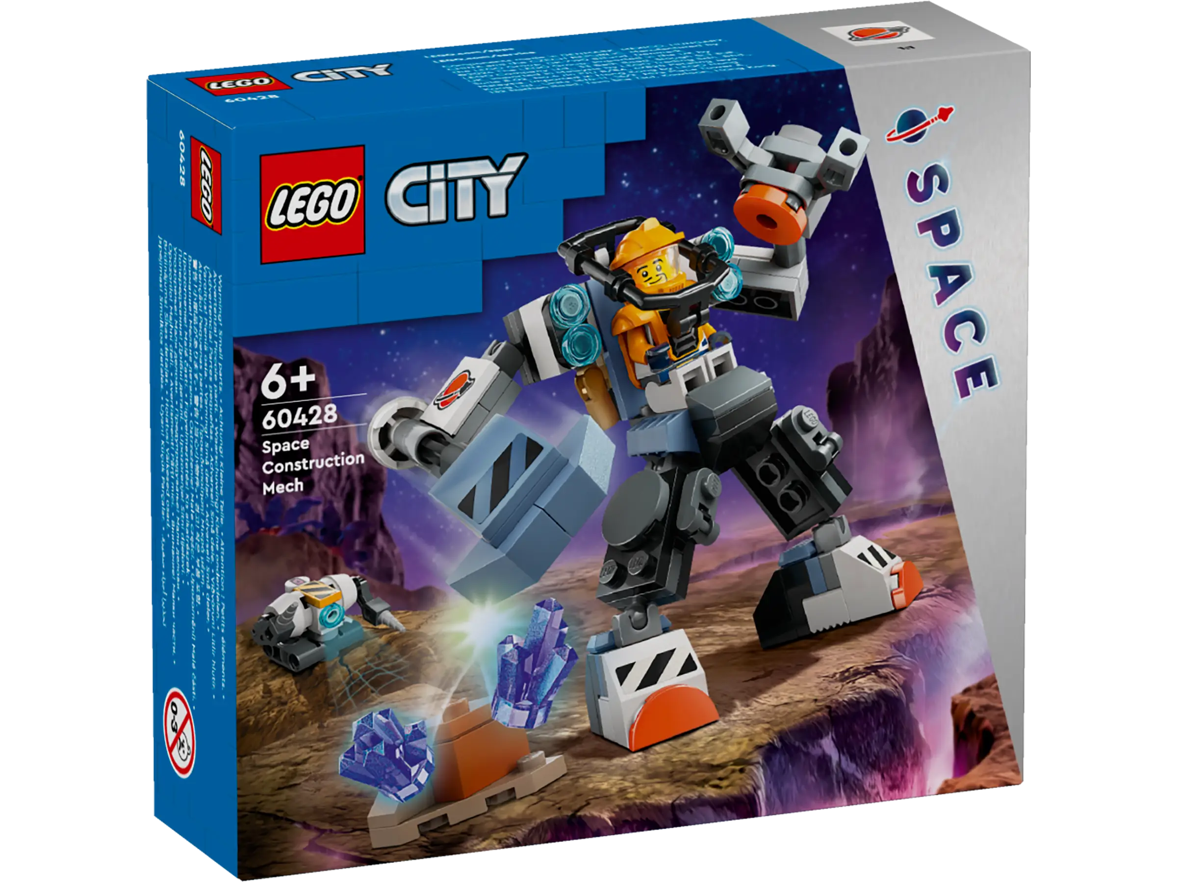 LEGO City Space Construction Mech • Set 60428 • SetDB