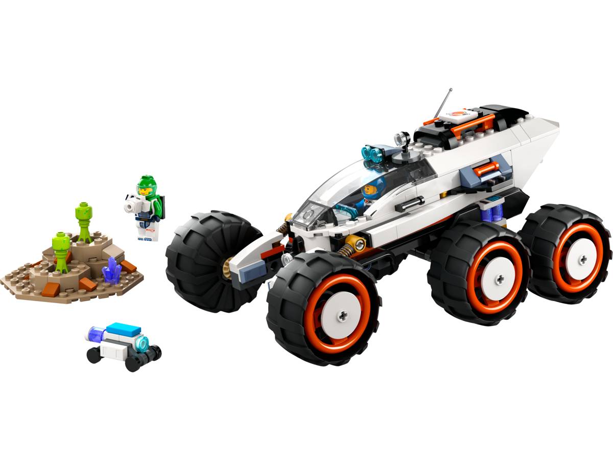 LEGO City Space Explorer Rover and Alien Life • Set 60431