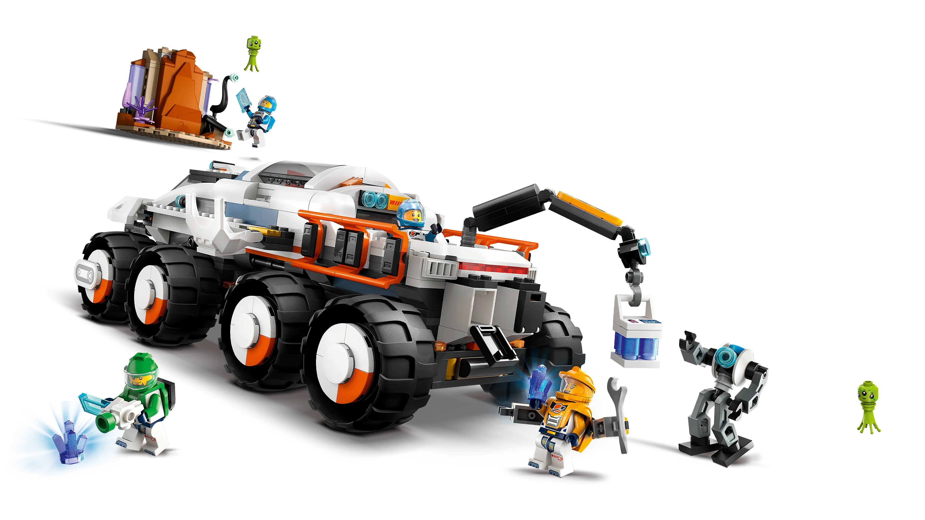 LEGO City Command Rover and Crane Loader • Set 60432 • SetDB
