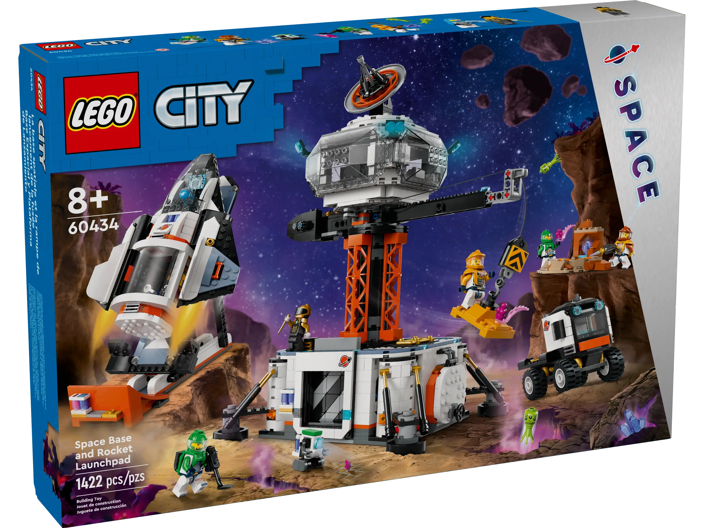 LEGO City Space Base and Rocket Launchpad • Set 60434