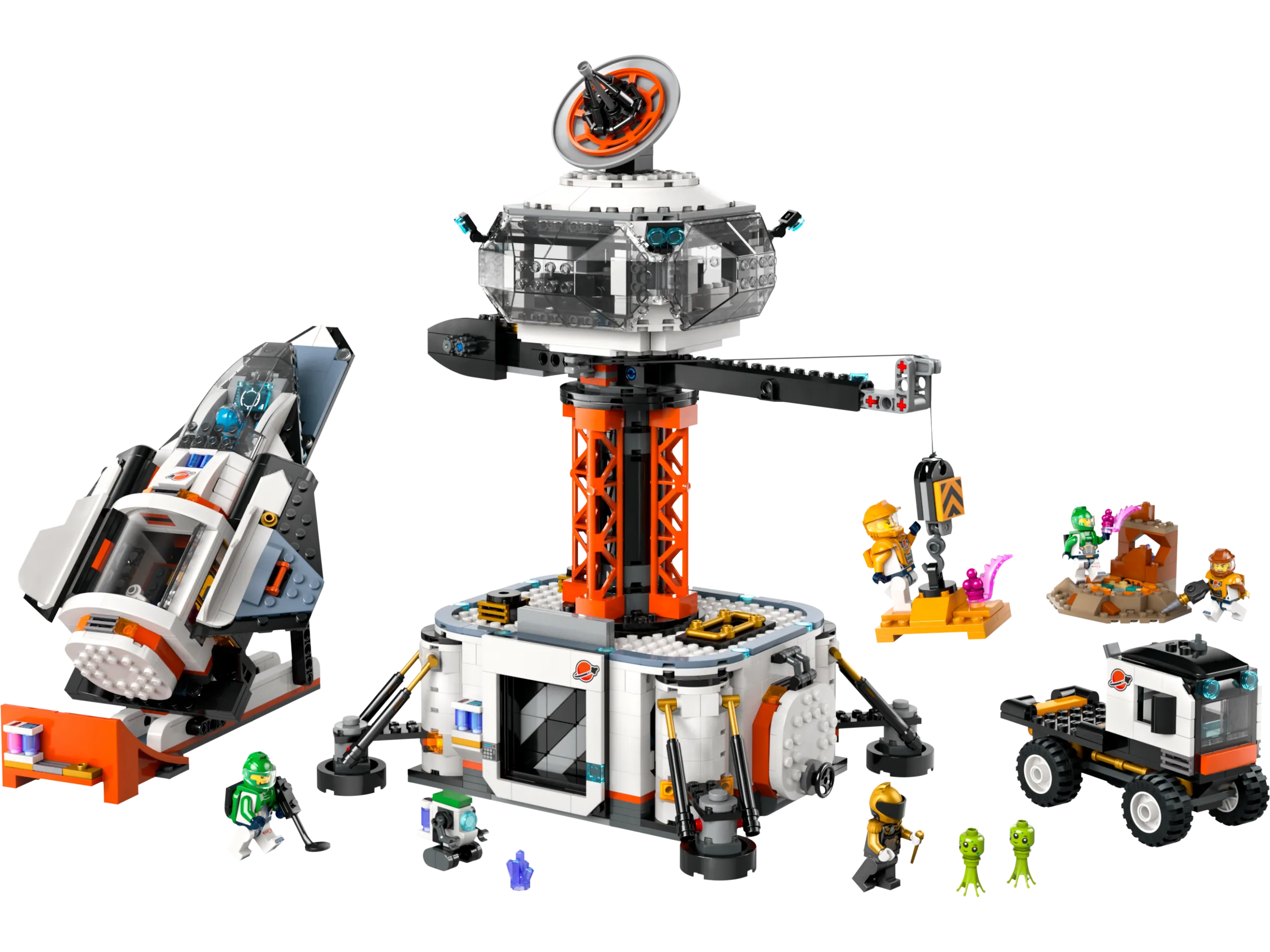 LEGO City Space Base and Rocket Launchpad Set 60434