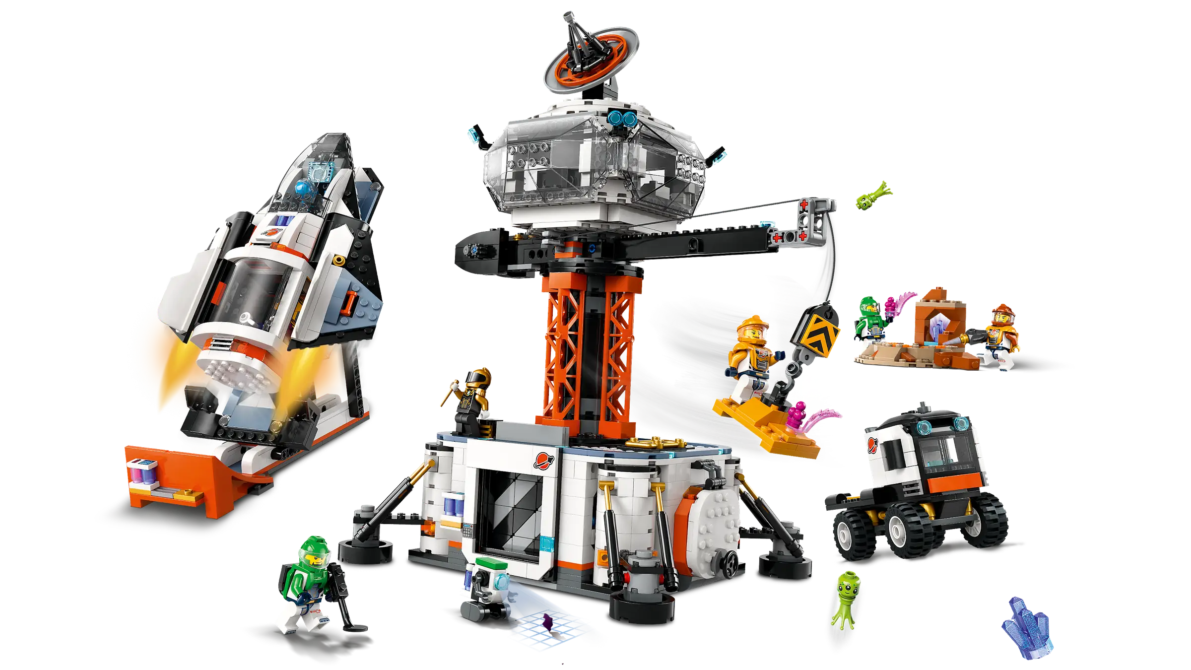 LEGO City Space Base and Rocket Launchpad • Set 60434
