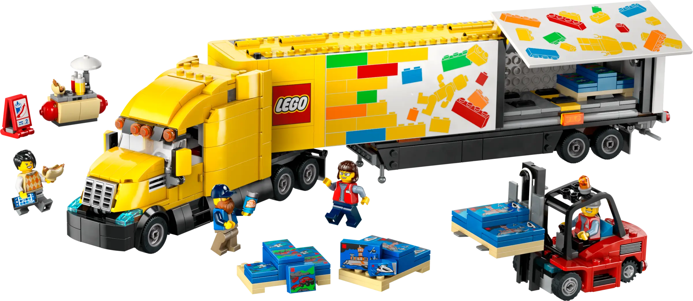 LEGO City Yellow Delivery Truck • Set 60440 • SetDB