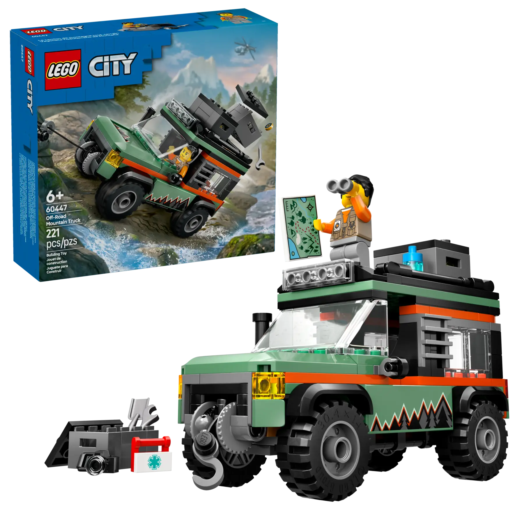 LEGO City Off-Road 4x4 Mountain Truck • Set 60447 • SetDB
