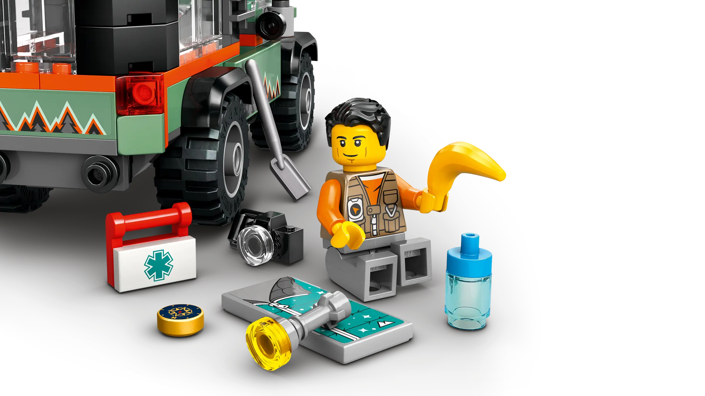 Amazon.com: LEGO City Off-Road 4x4 Mountain Truck Toy