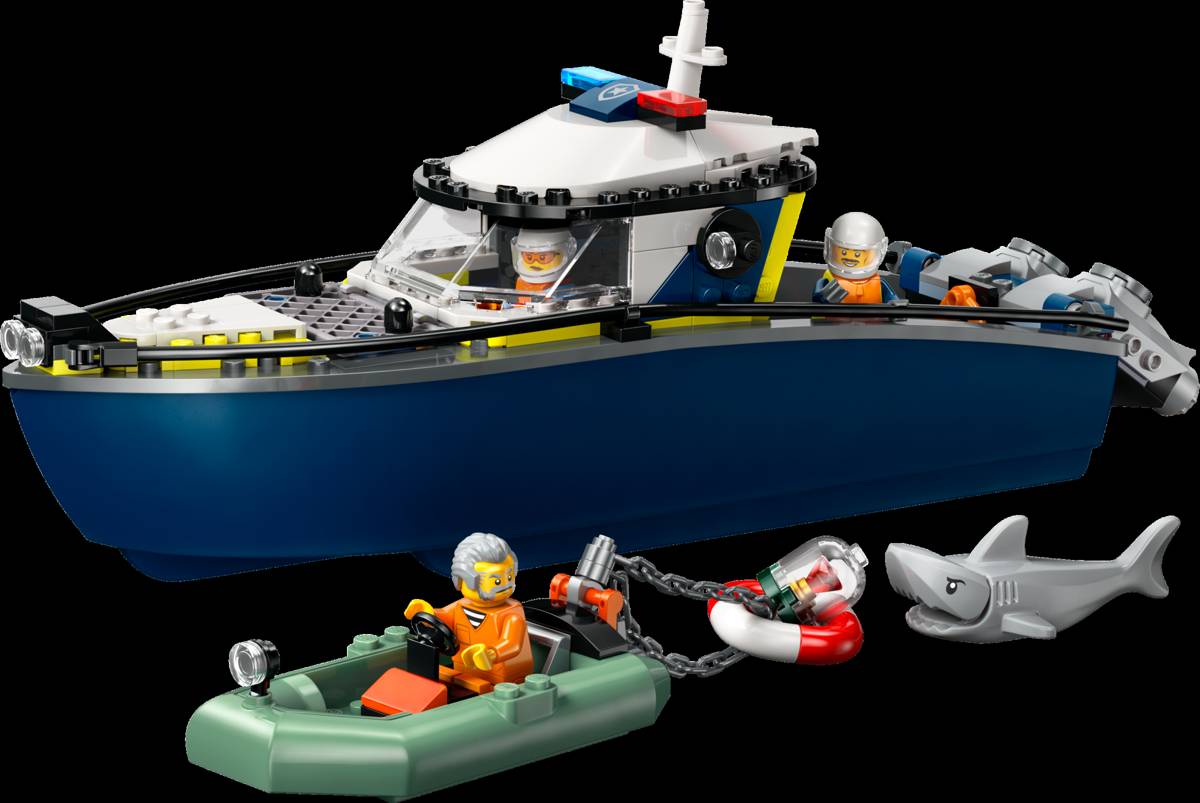 LEGO City Police Boat Chase • Set 60456 • SetDB