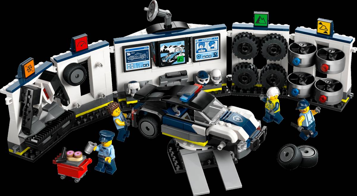 LEGO City Custom Police Car Garage • Set 60457 • SetDB