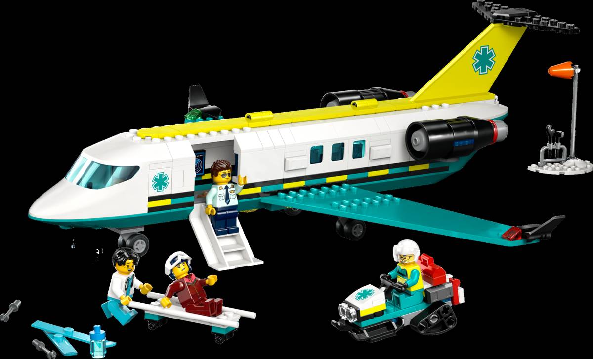LEGO City Emergency Air Ambulance Airplane • Set 60465