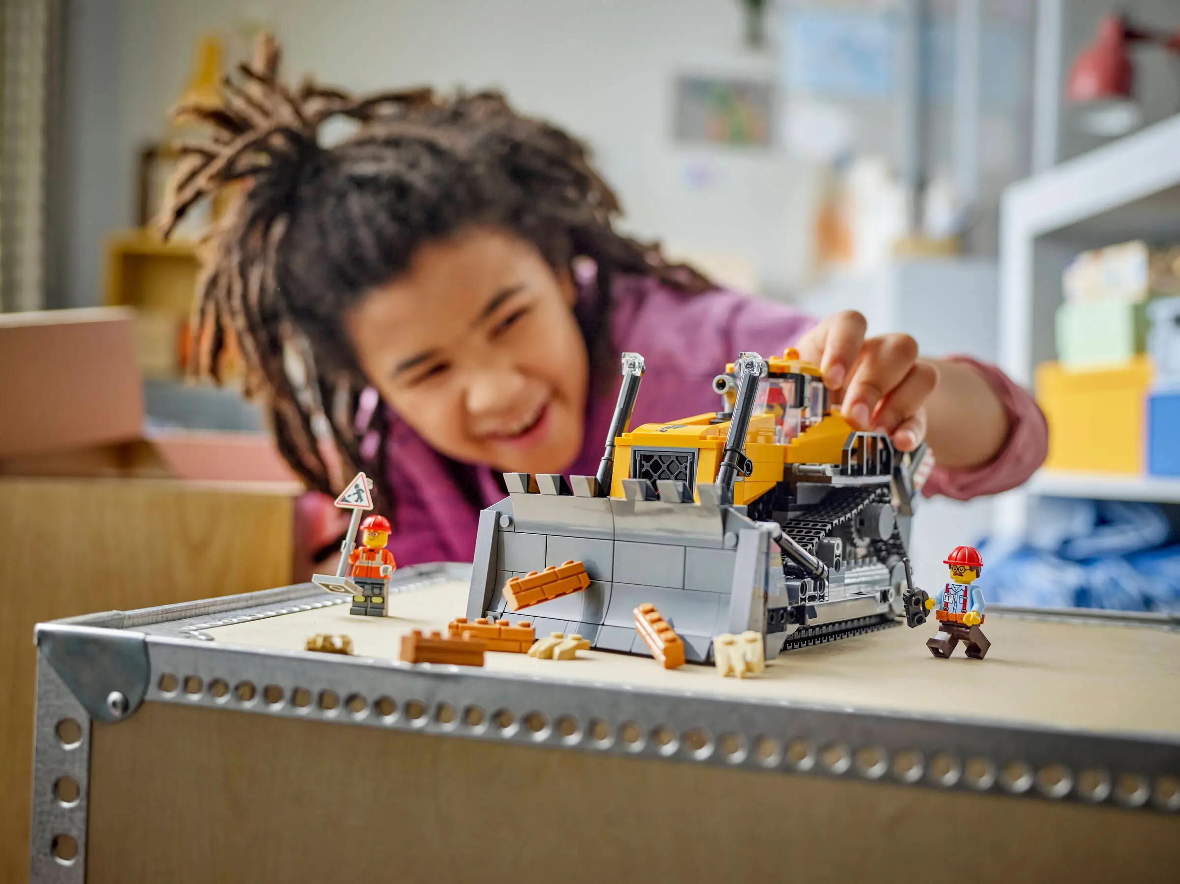 LEGO City Yellow Bulldozer • Set 60466 • SetDB