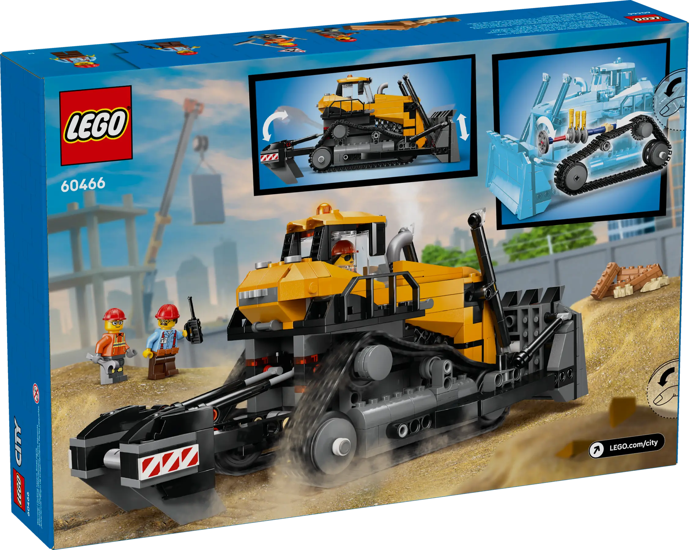 LEGO City Yellow Bulldozer • Set 60466 • SetDB
