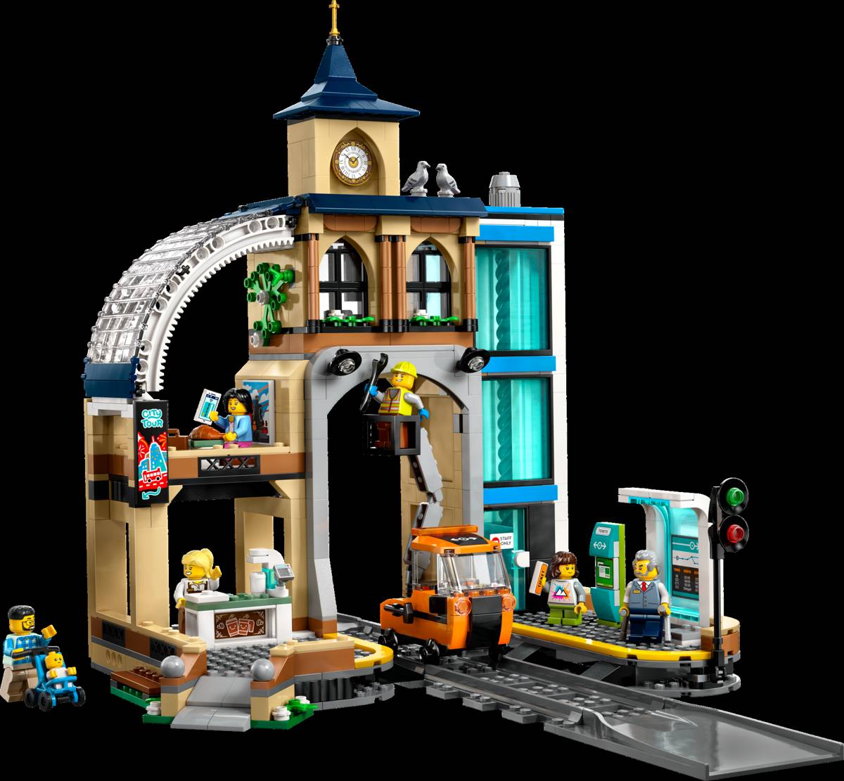 LEGO City Central Train Station • Set 60469 • SetDB