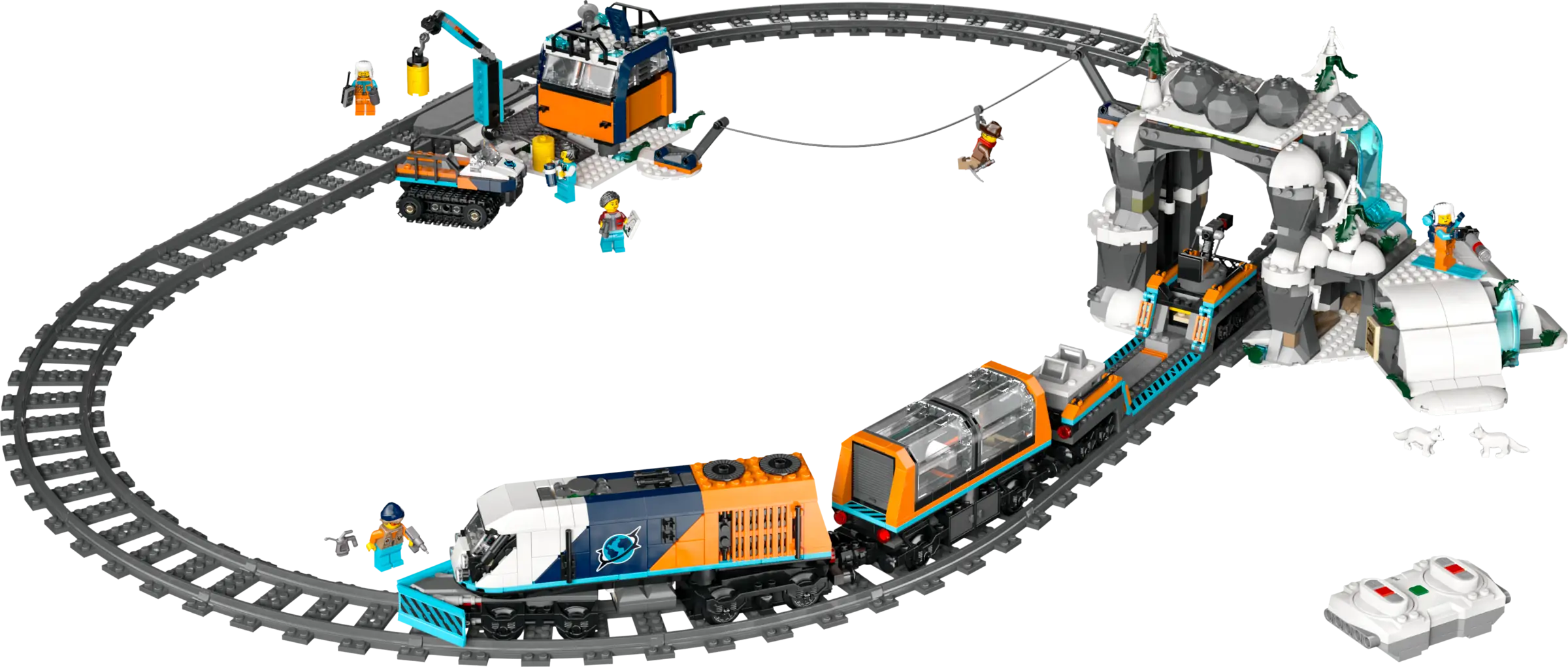LEGO City Explorers' Arctic Polar Express Train