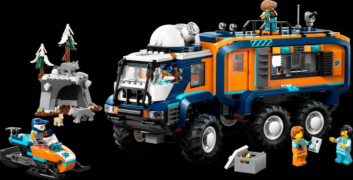 LEGO City Arctic Explorer Science Lab Truck • Set 60471 LEGO City Arctic Explorer Science Lab Truck • Set 60471