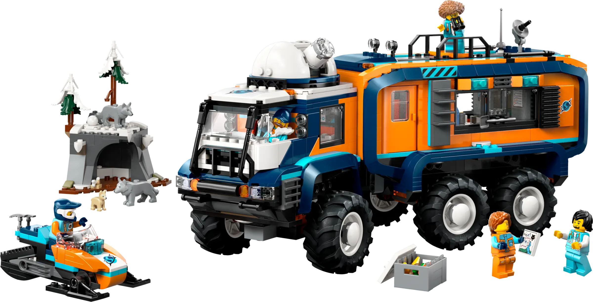 Lego City Arctic Explorer Science Lab Truck • Set 60471 